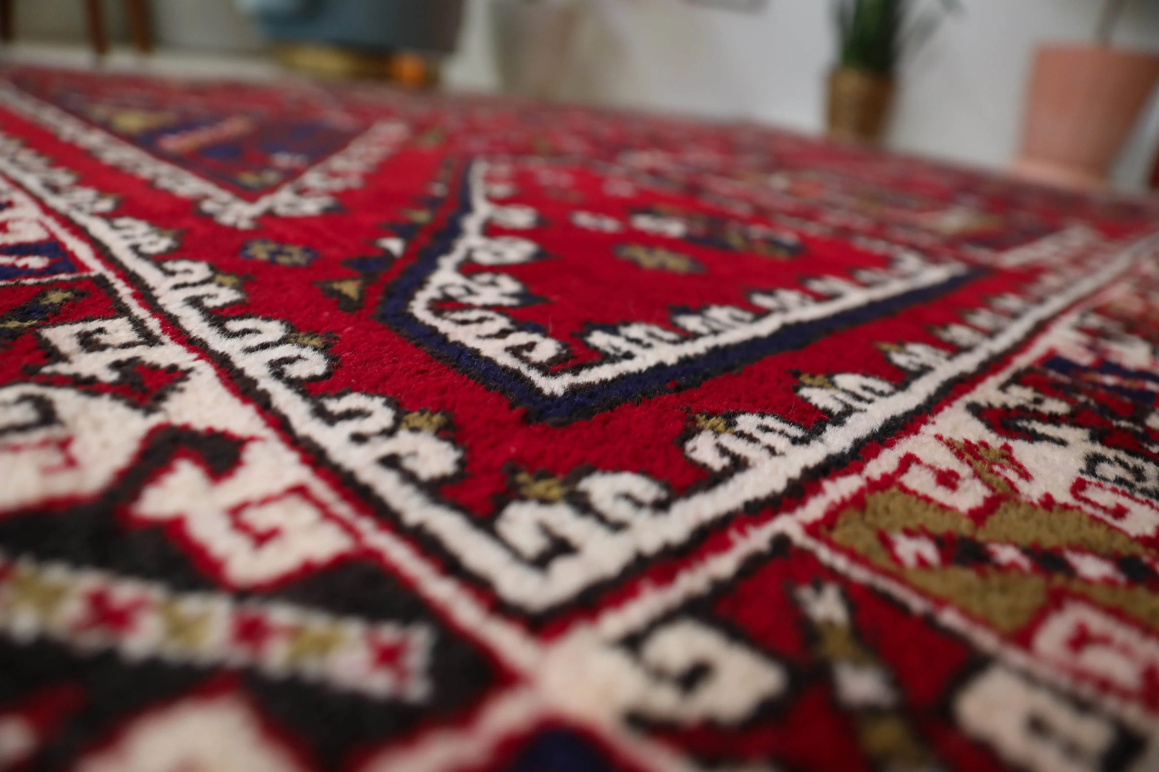 Vintage Canakkale Ayvacik Rug 6'9"x10'6"