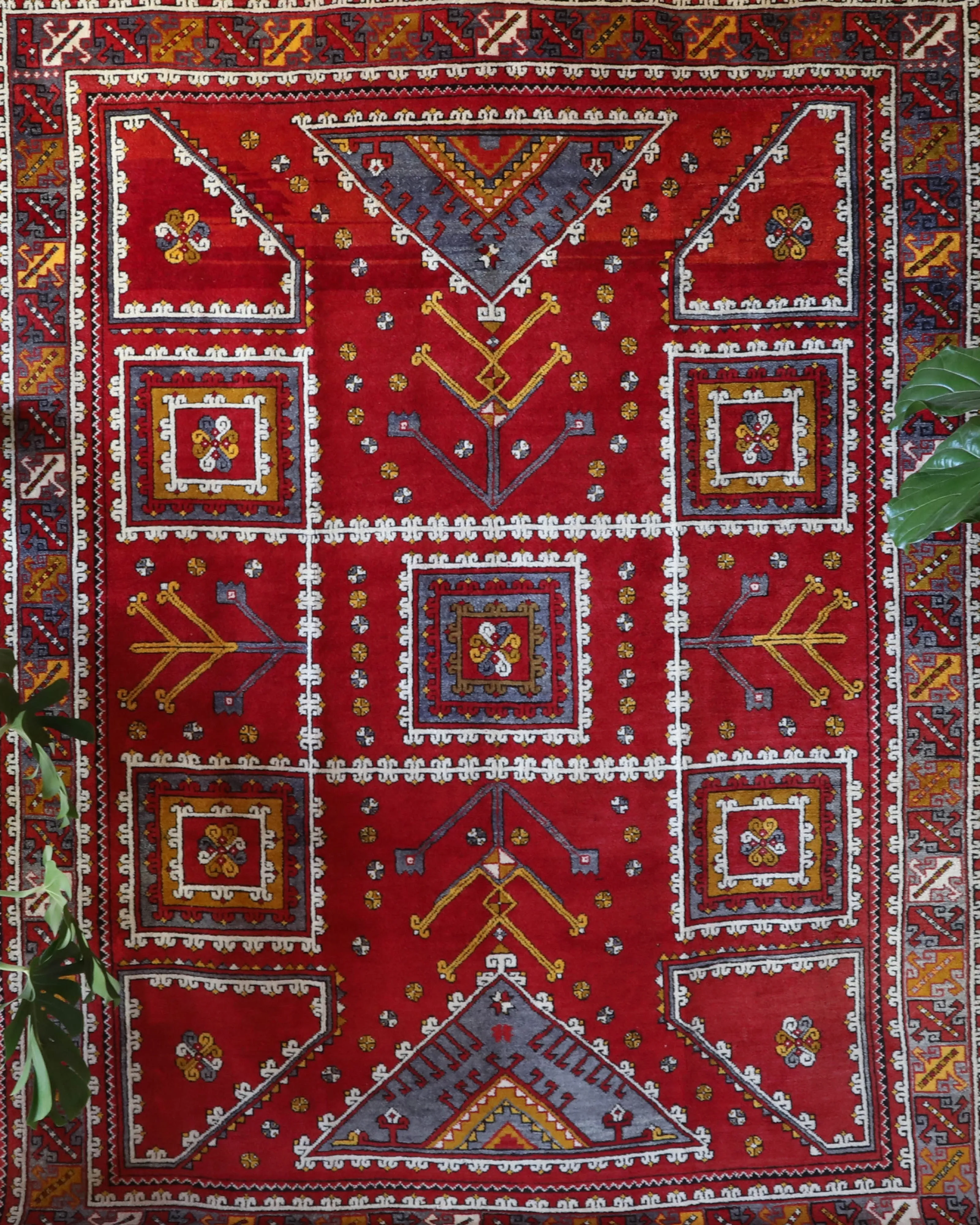 Vintage Canakkale Ayvacik Rug 7'3"x9'10"