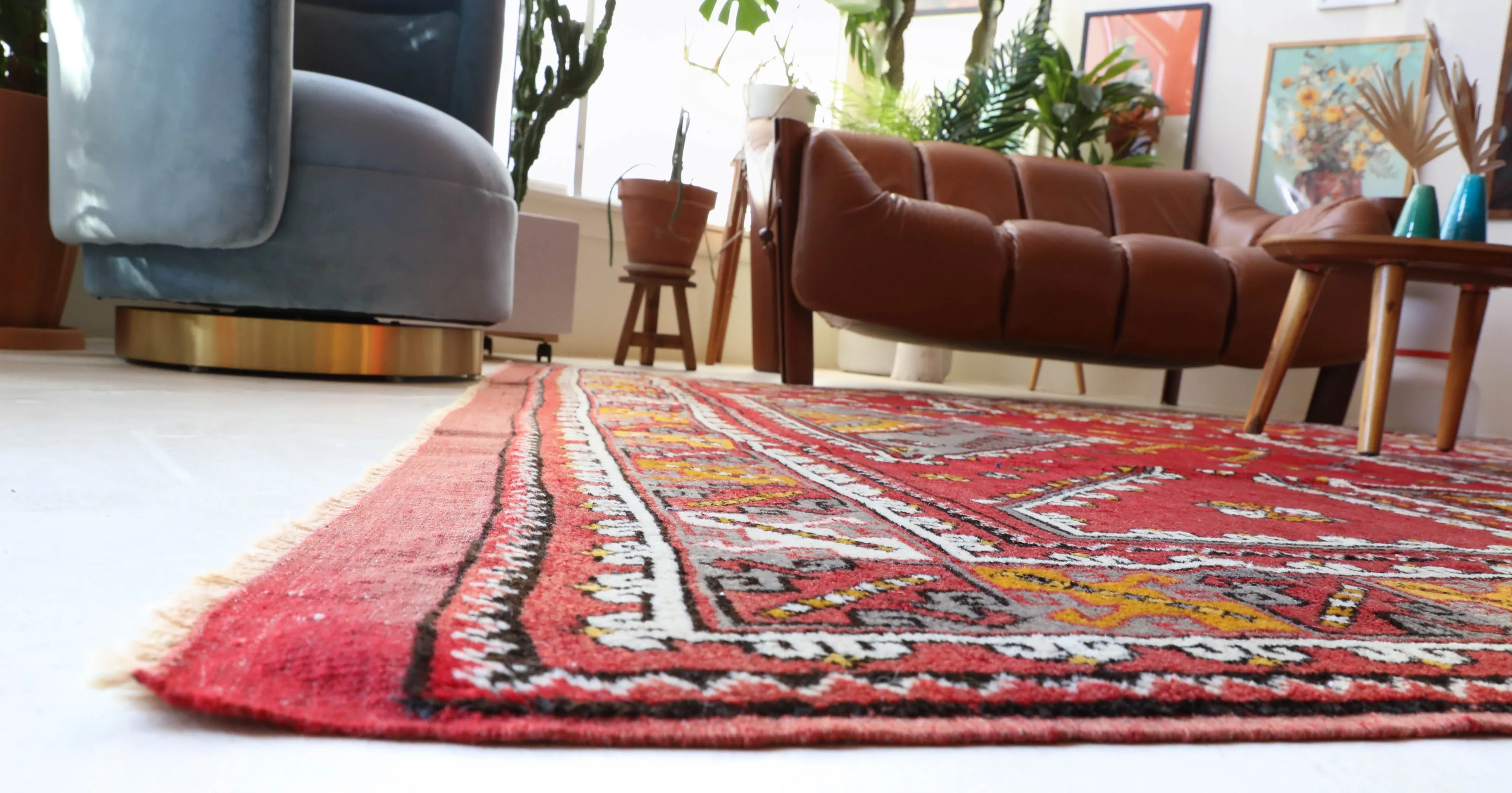 Vintage Canakkale Ayvacik Rug 7'3"x9'10"