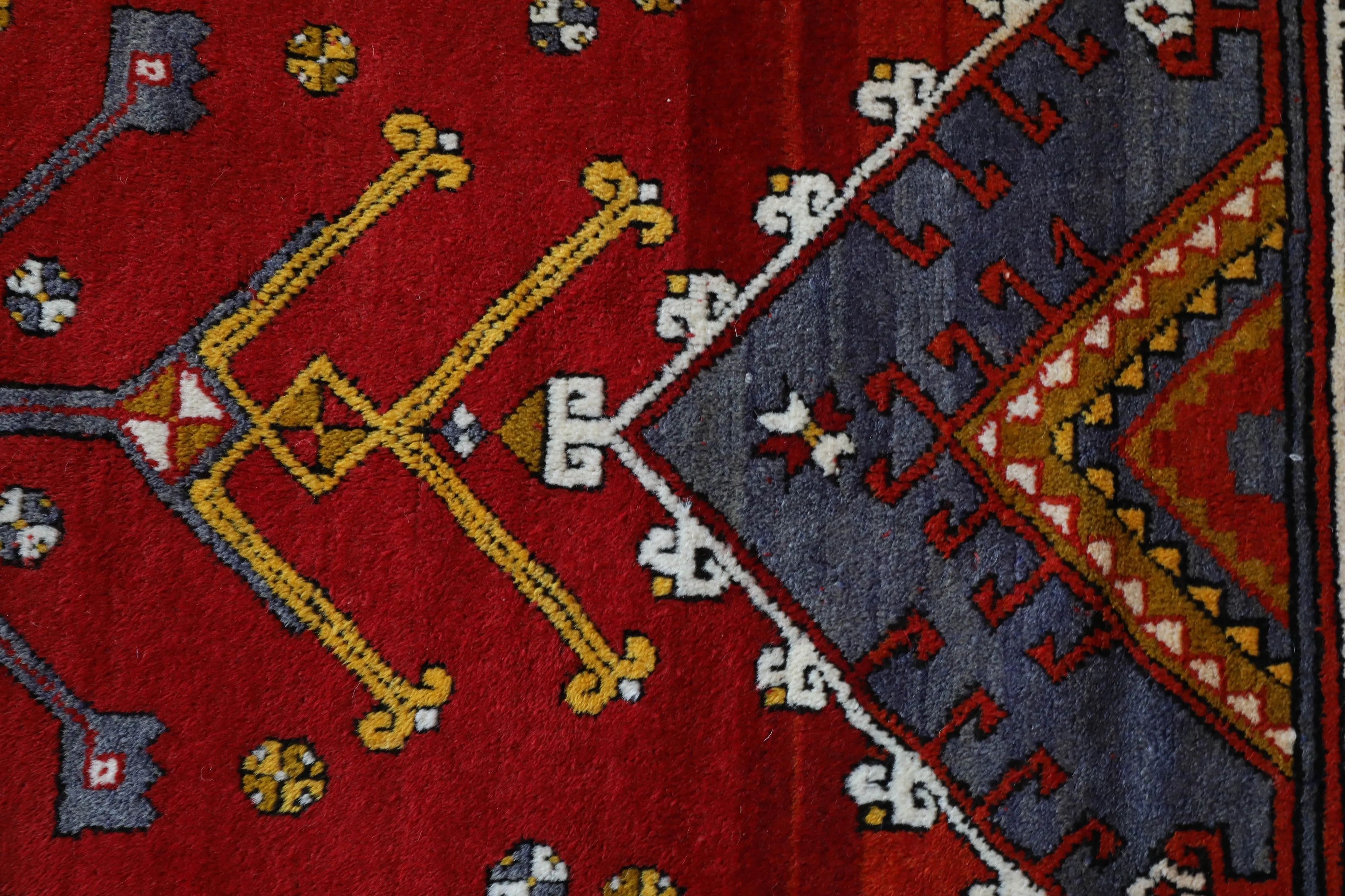 Vintage Canakkale Ayvacik Rug 7'3"x9'10"