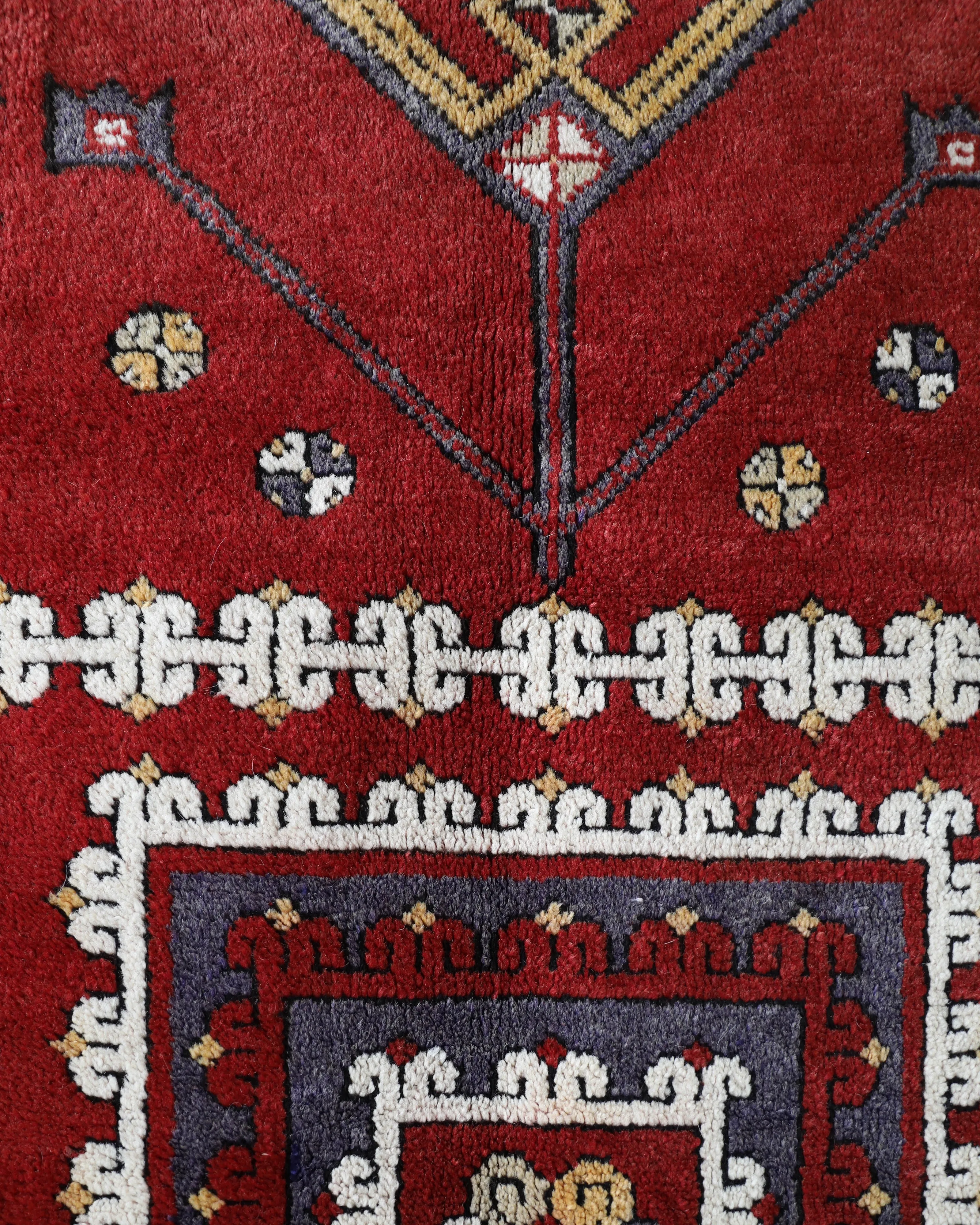 Vintage Canakkale Ayvacik Rug 7'7"x11'2"