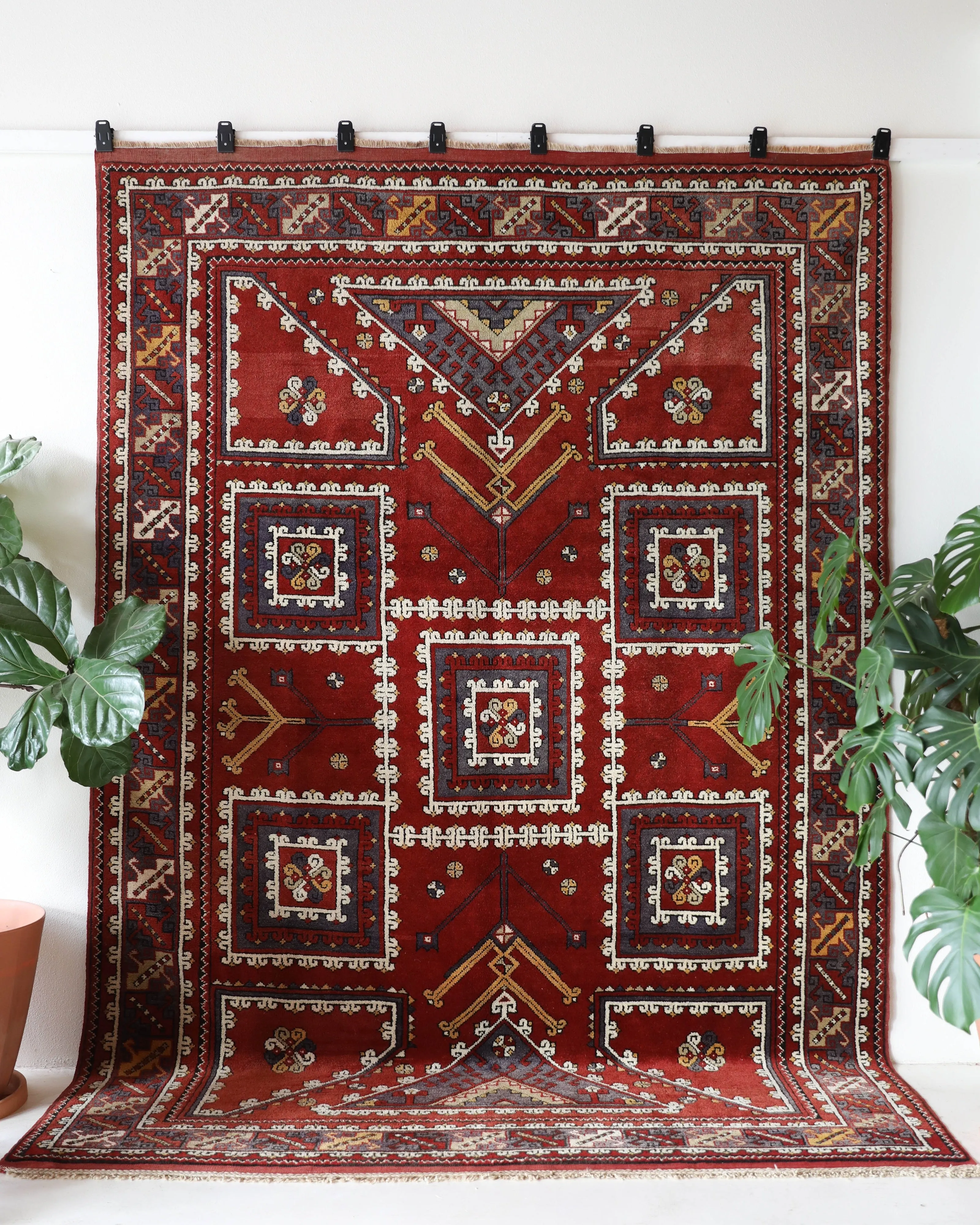 Vintage Canakkale Ayvacik Rug 7'7"x11'2"