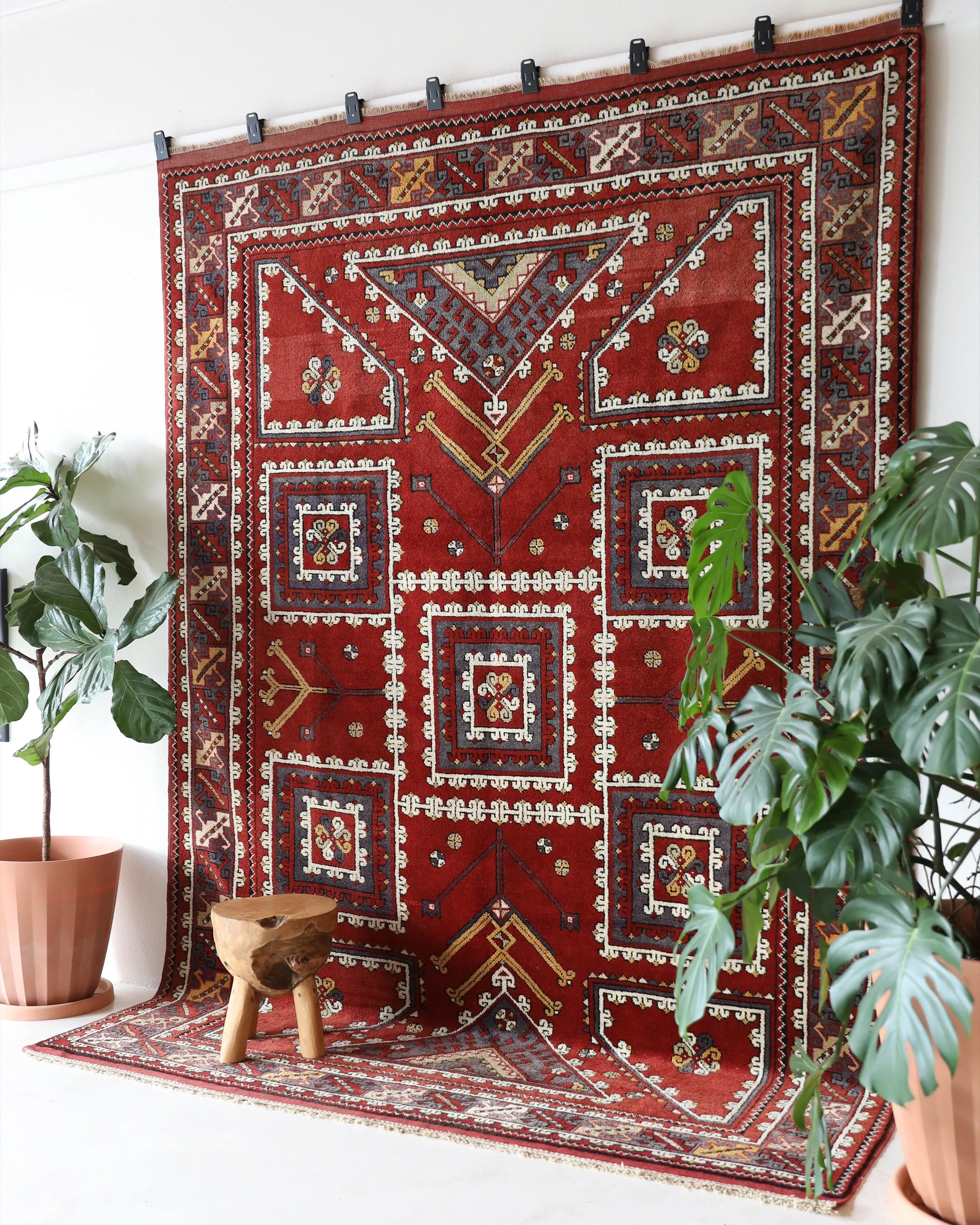 Vintage Canakkale Ayvacik Rug 7'7"x11'2"