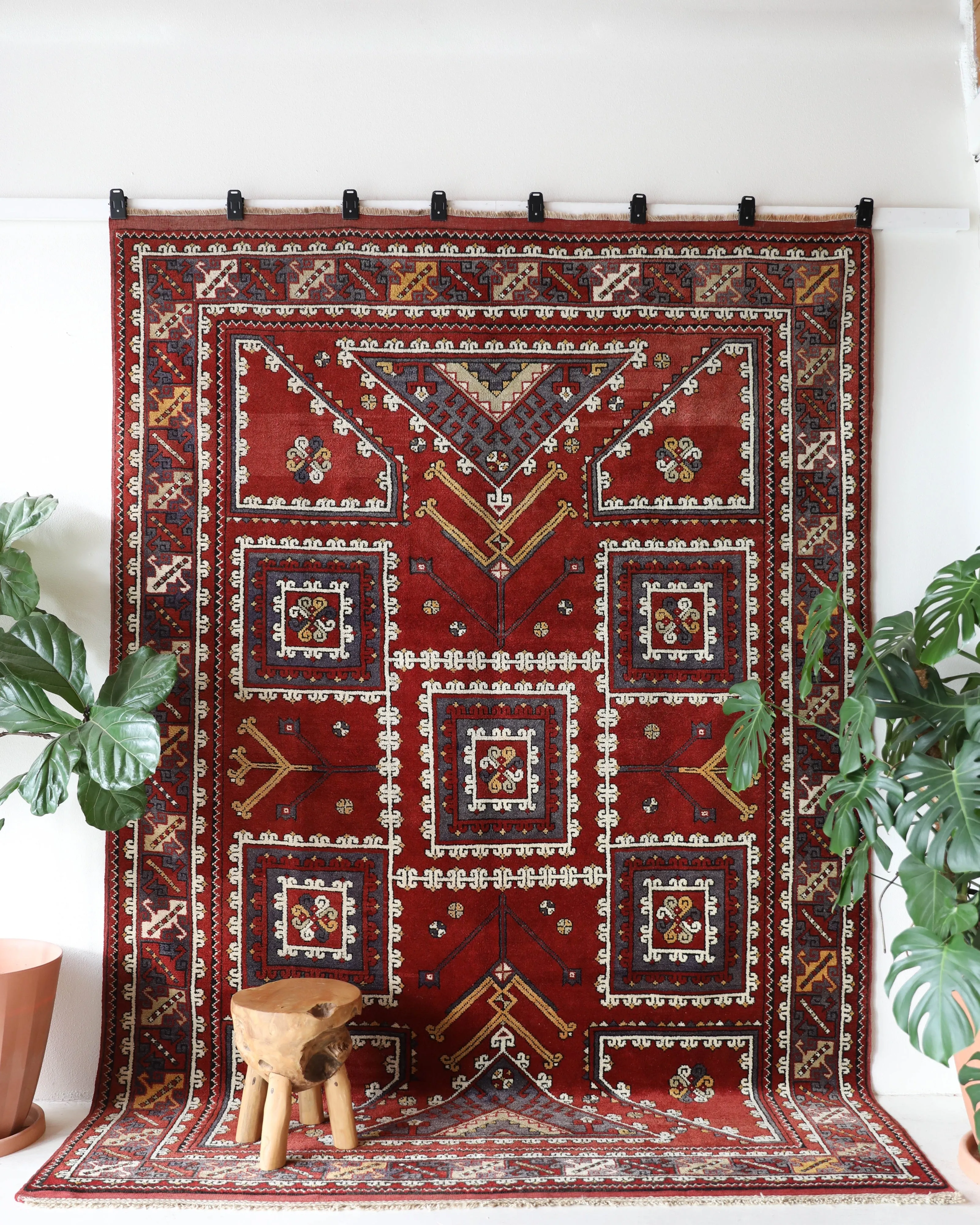 Vintage Canakkale Ayvacik Rug 7'7"x11'2"