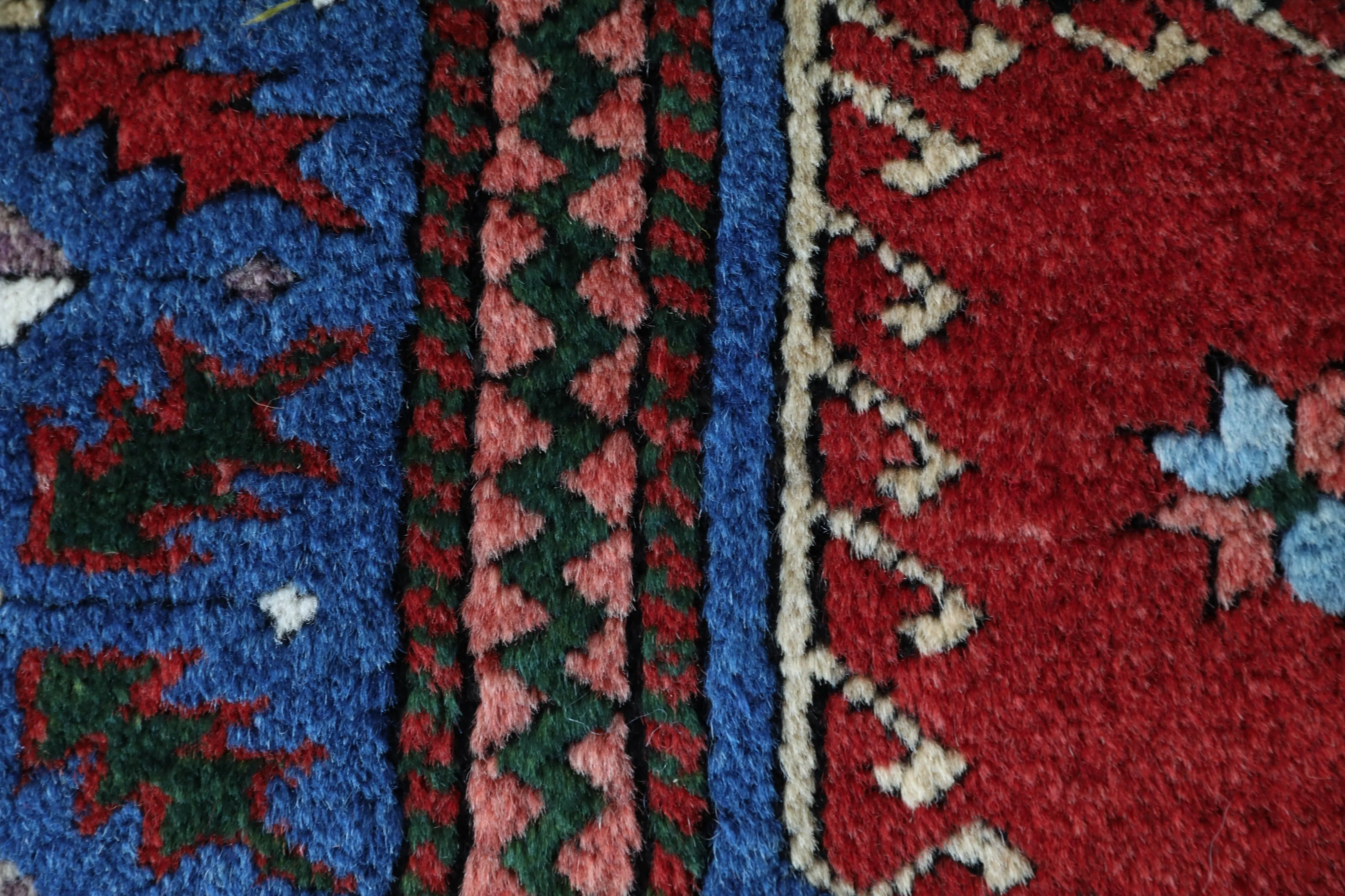 Vintage Canakkale Dobag Rug 5'6"x7'