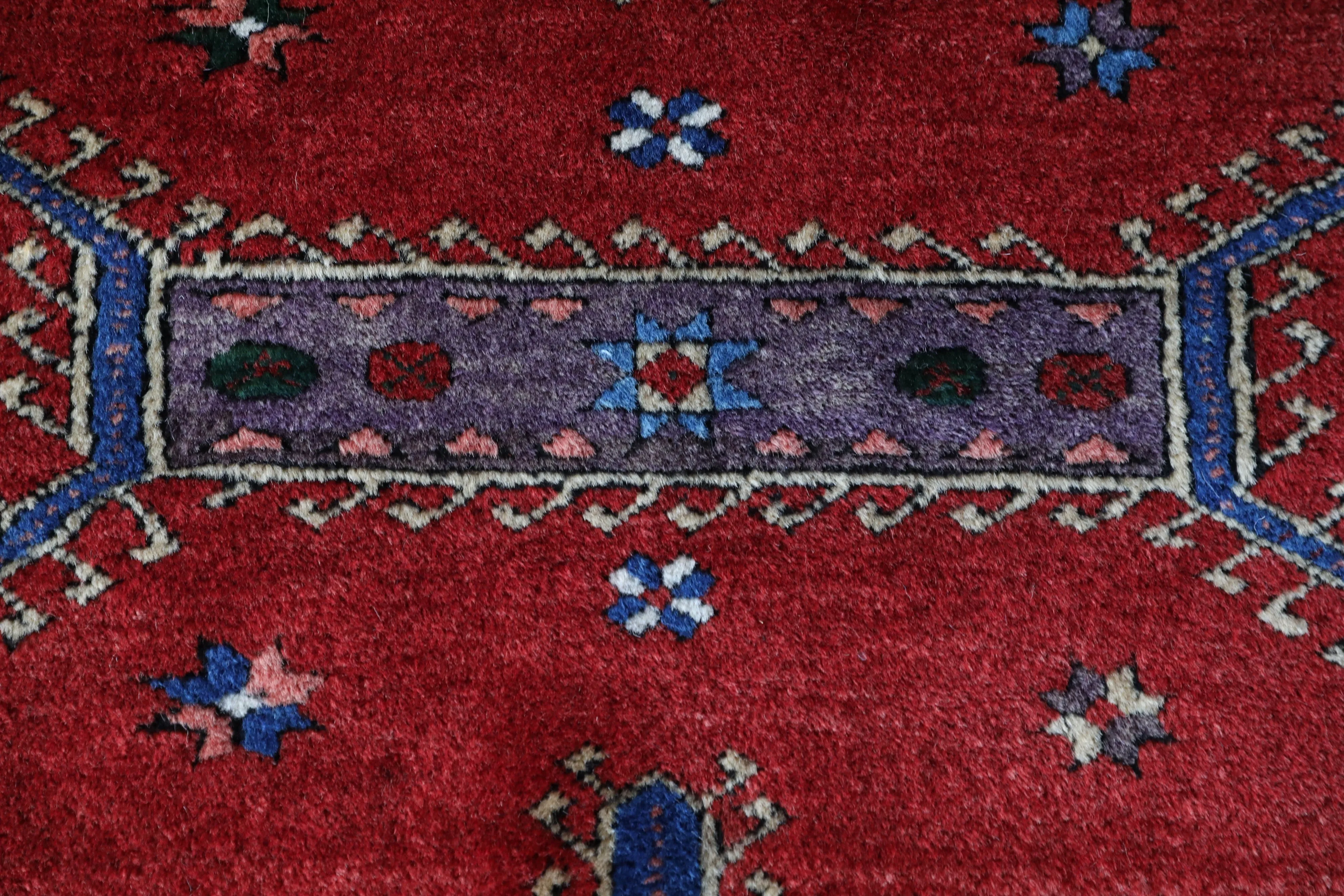 Vintage Canakkale Dobag Rug 5'6"x7'