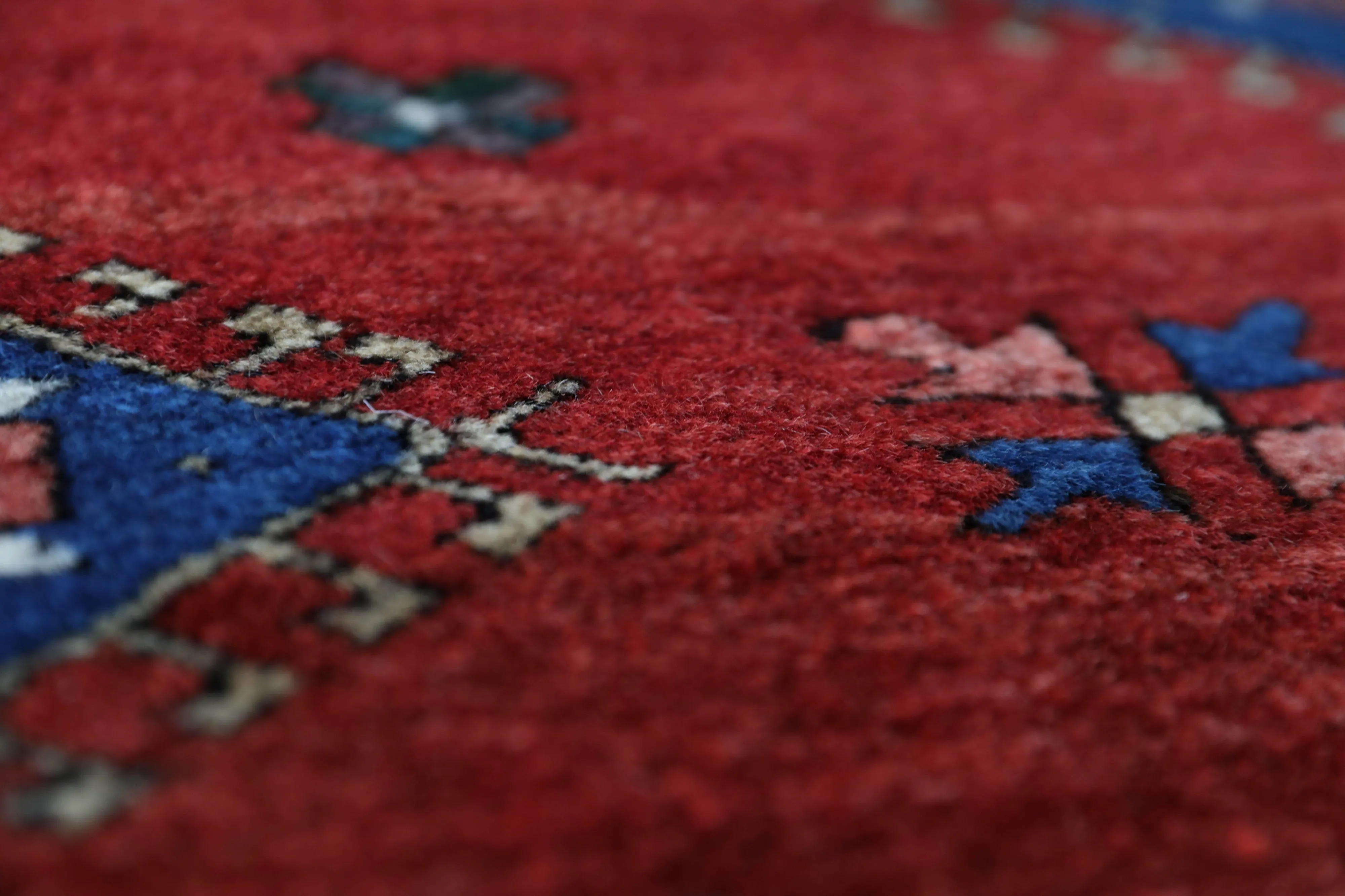 Vintage Canakkale Dobag Rug 5'6"x7'
