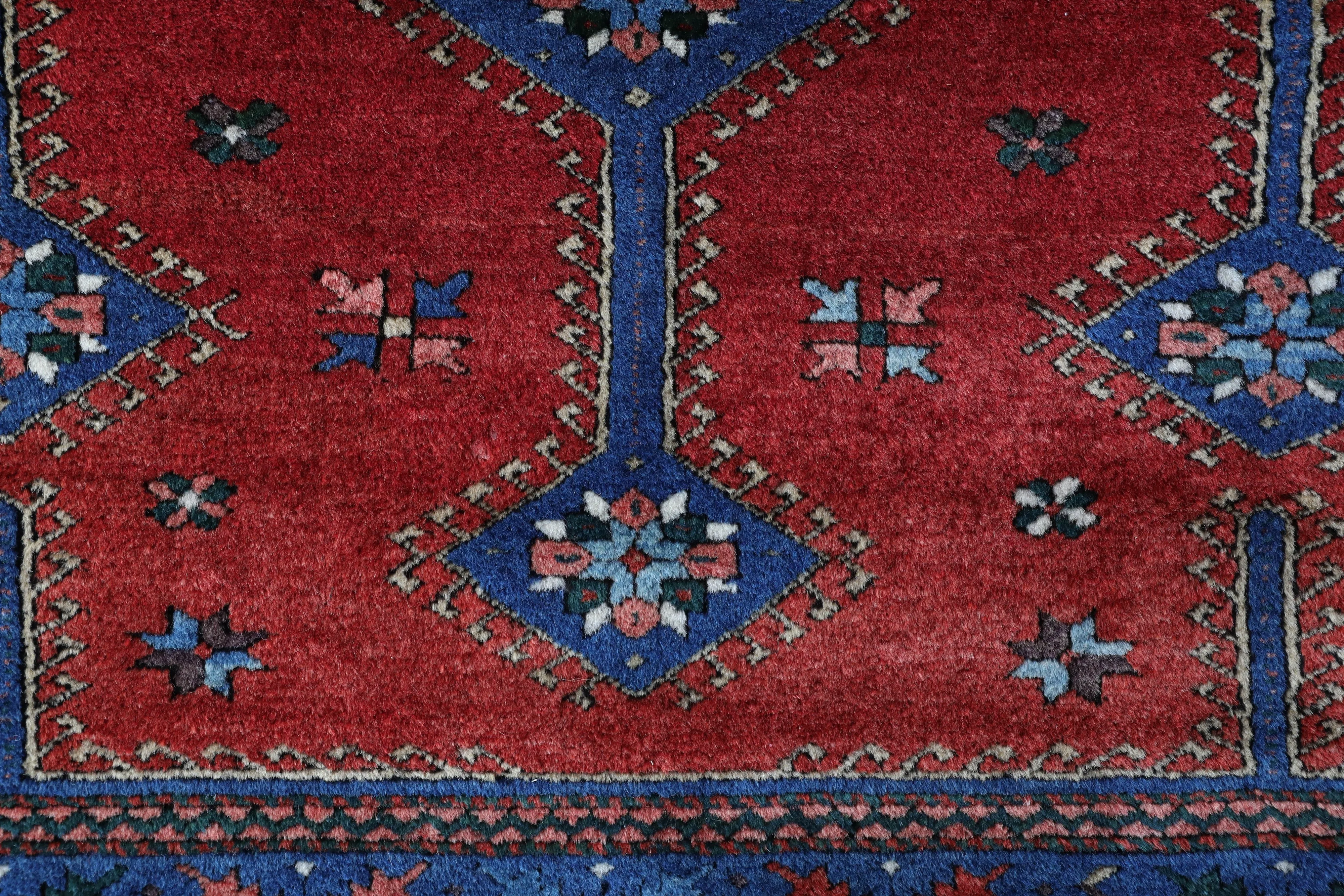 Vintage Canakkale Dobag Rug 5'6"x7'