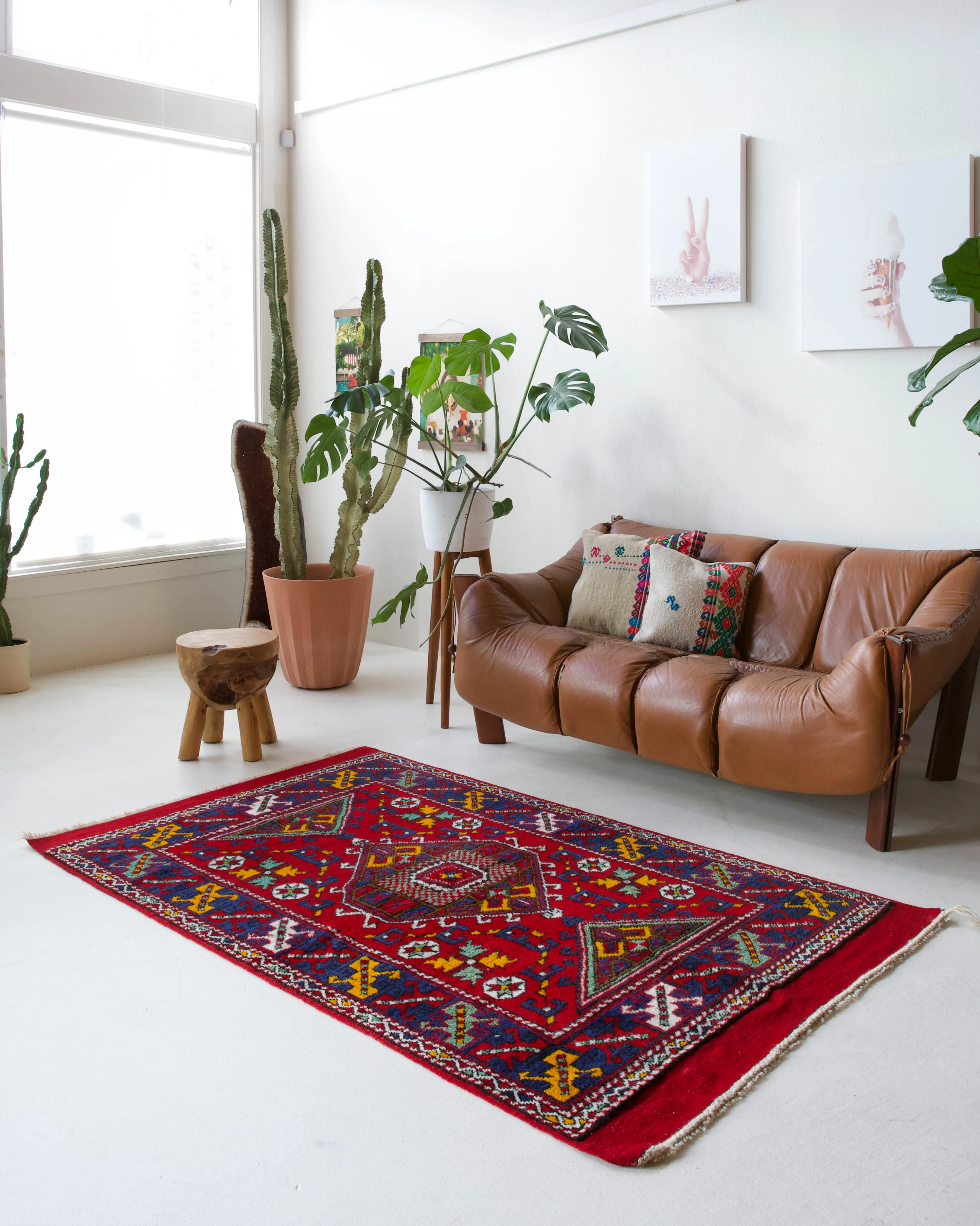 Vintage Canakkale Rug 4'2"x6'10"
