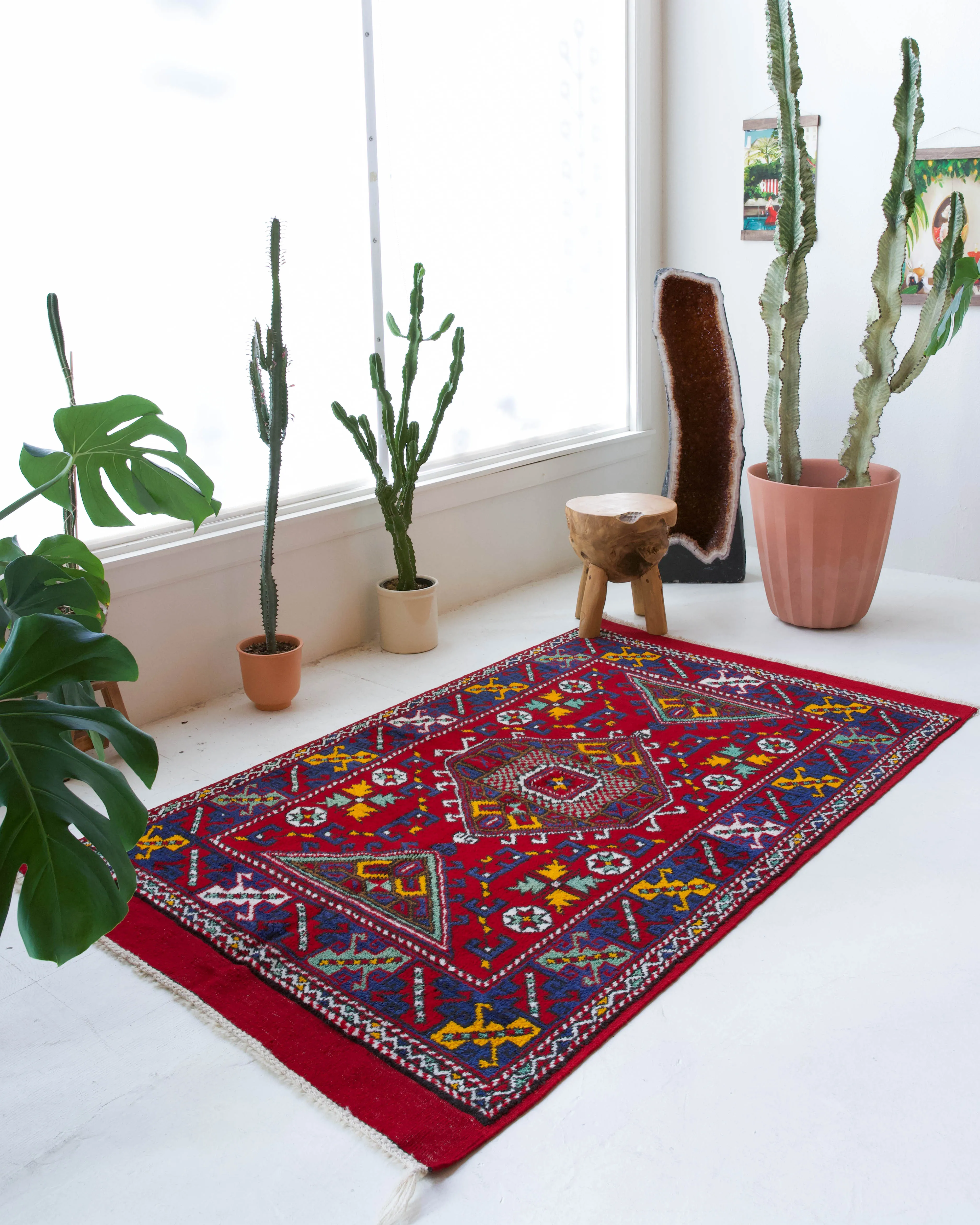 Vintage Canakkale Rug 4'2"x6'10"