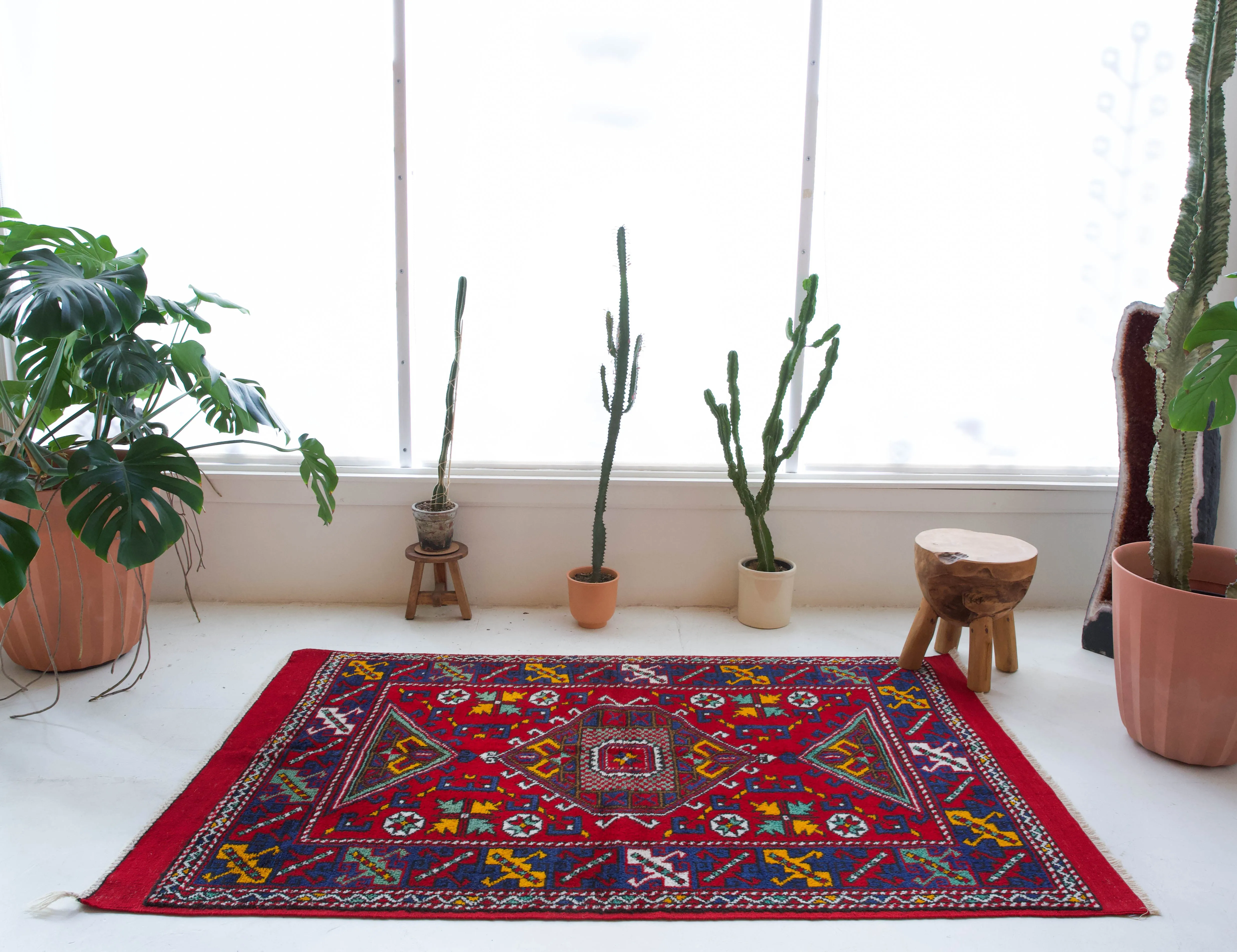 Vintage Canakkale Rug 4'2"x6'10"