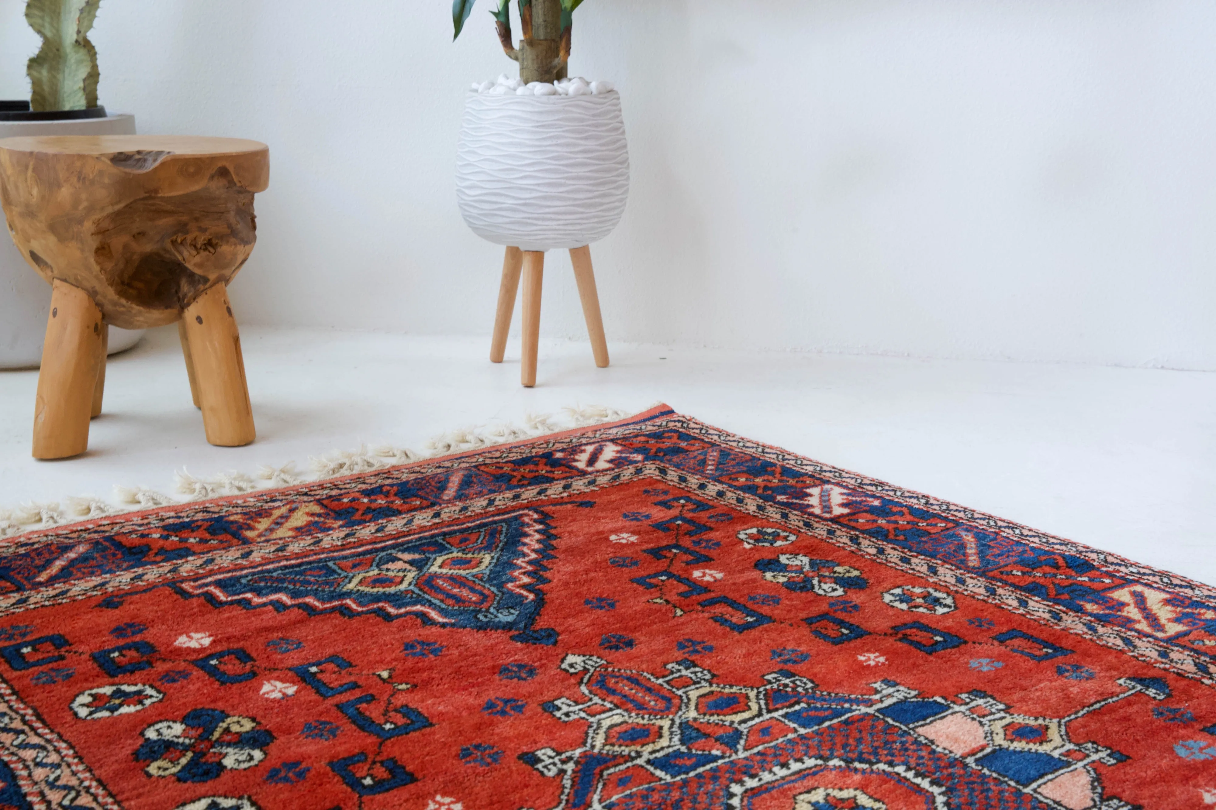 Vintage Canakkale Rug 4'4"x7'4"