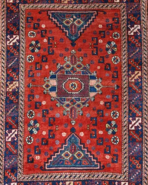 Vintage Canakkale Rug 4'4"x7'4"