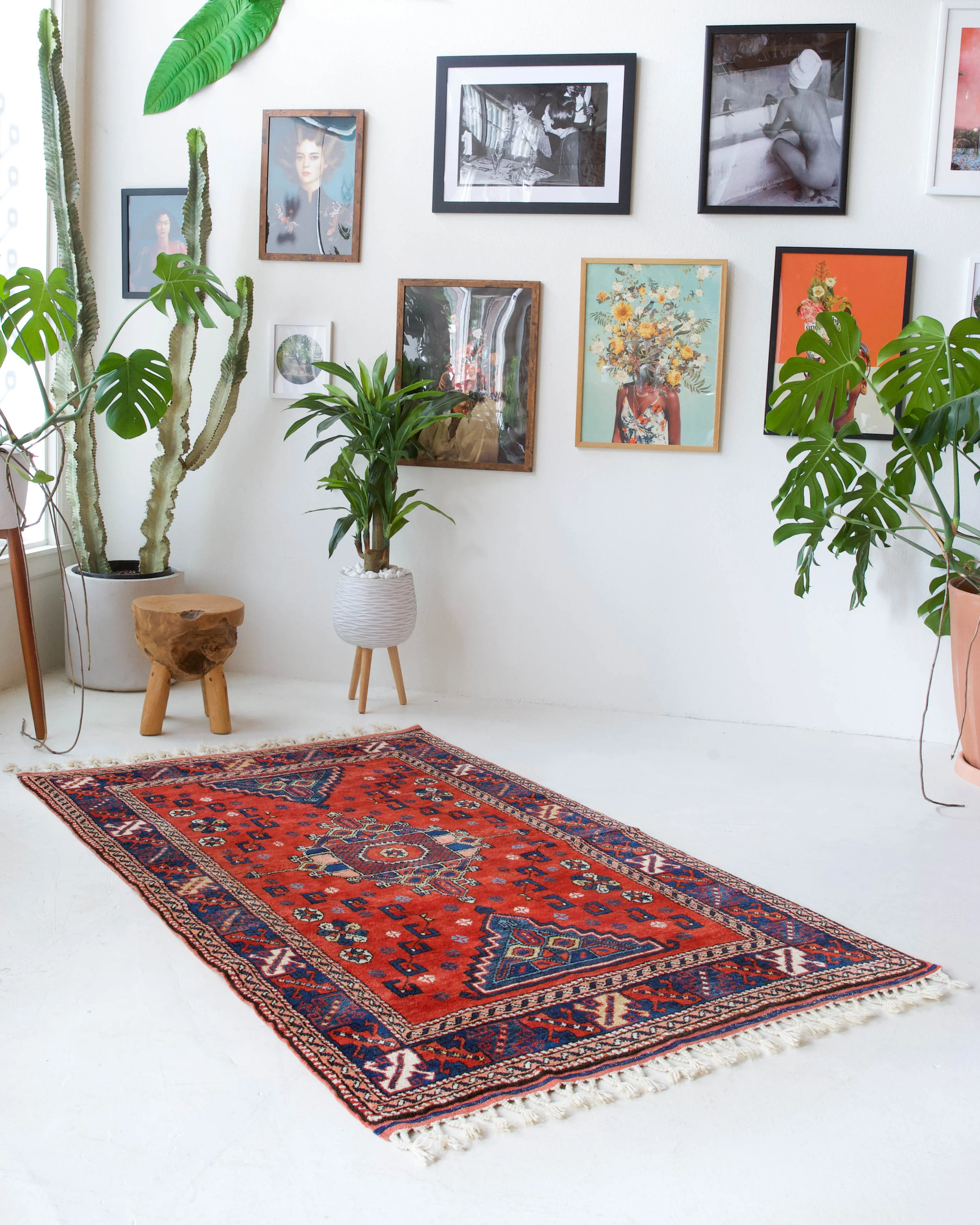 Vintage Canakkale Rug 4'4"x7'4"