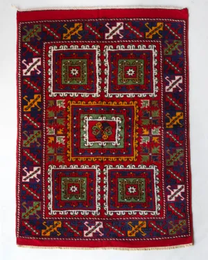 Vintage Canakkale Rug 4'6"x6'11"