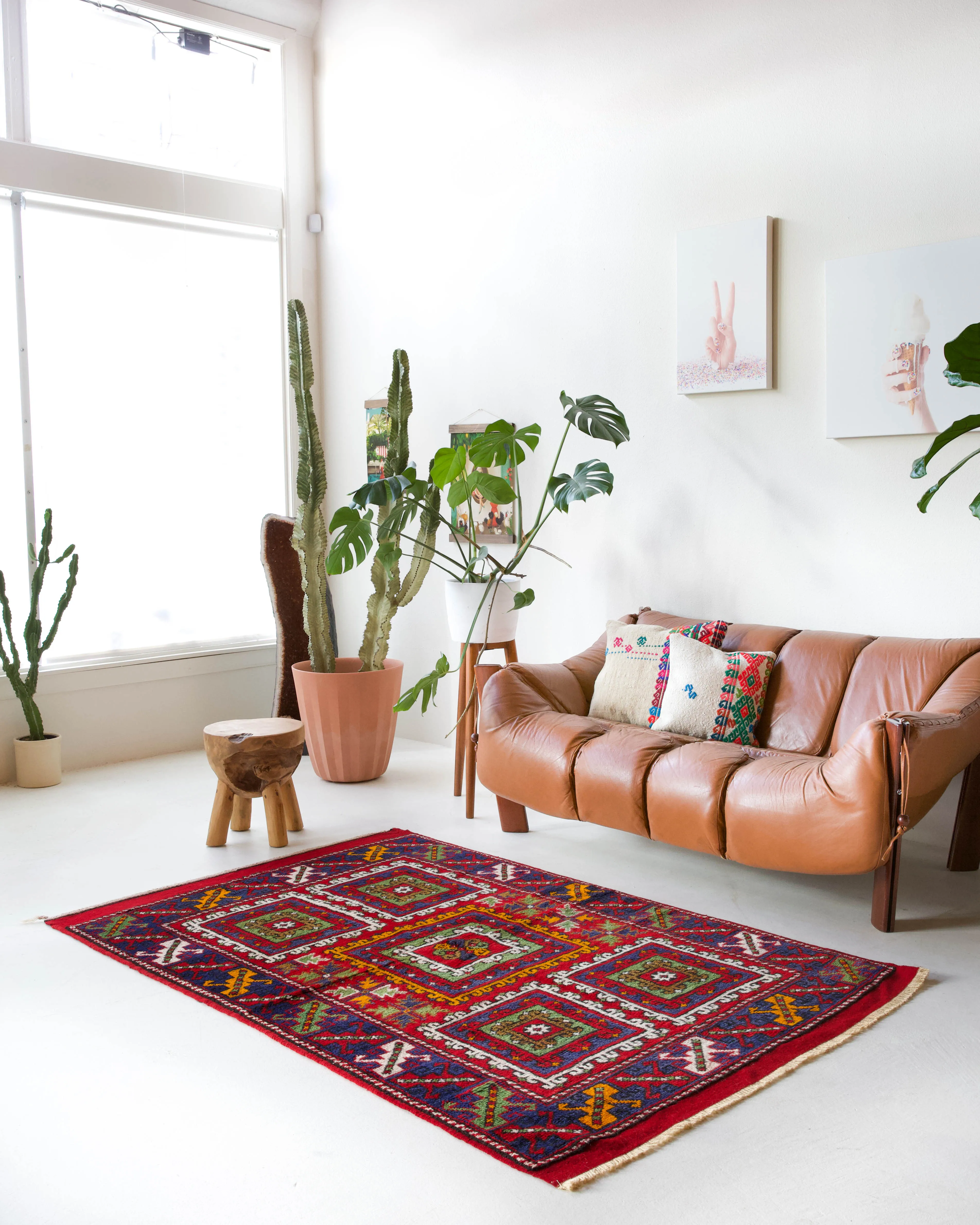 Vintage Canakkale Rug 4'6"x6'11"
