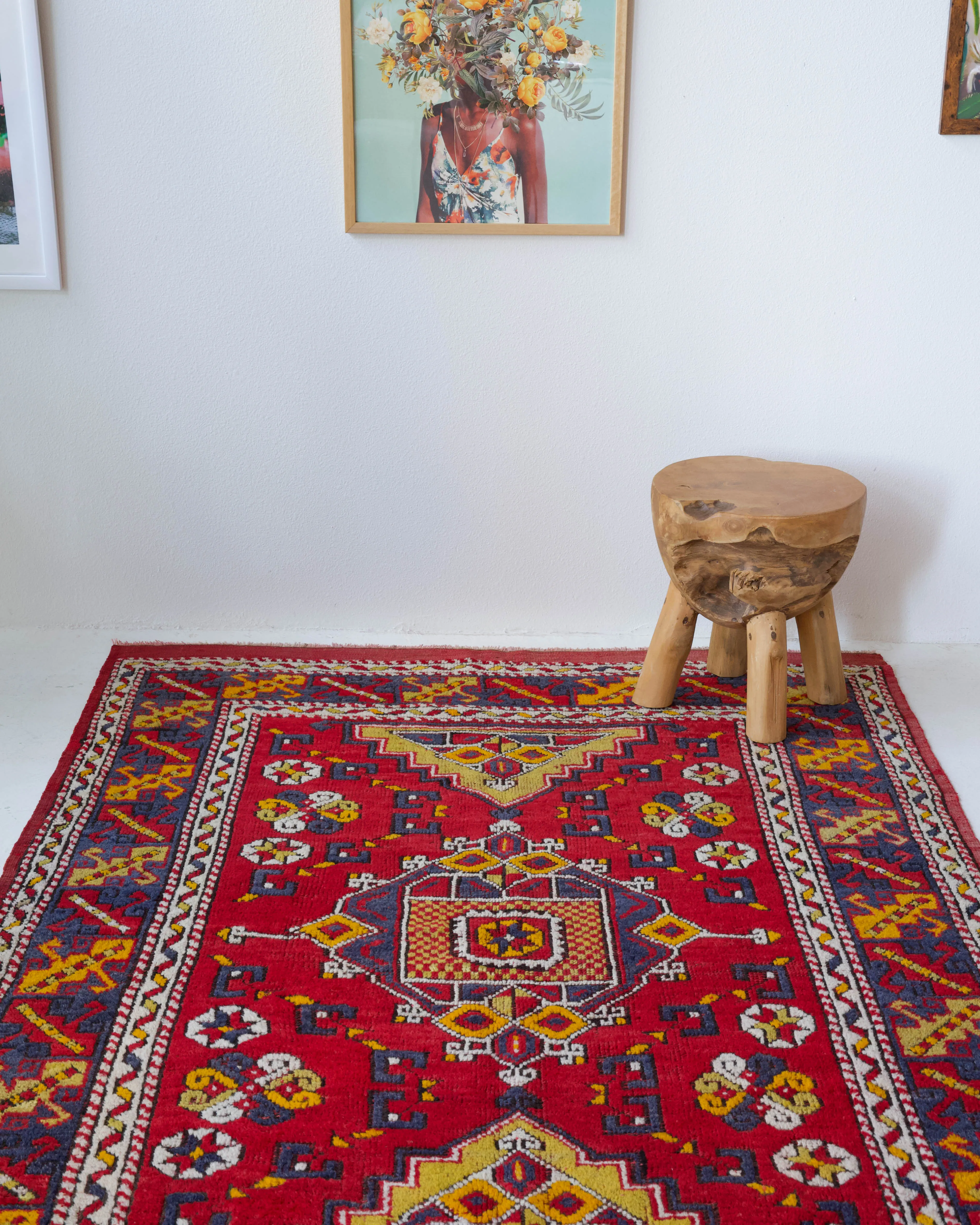 Vintage Canakkale Rug 4'9"x6'10"