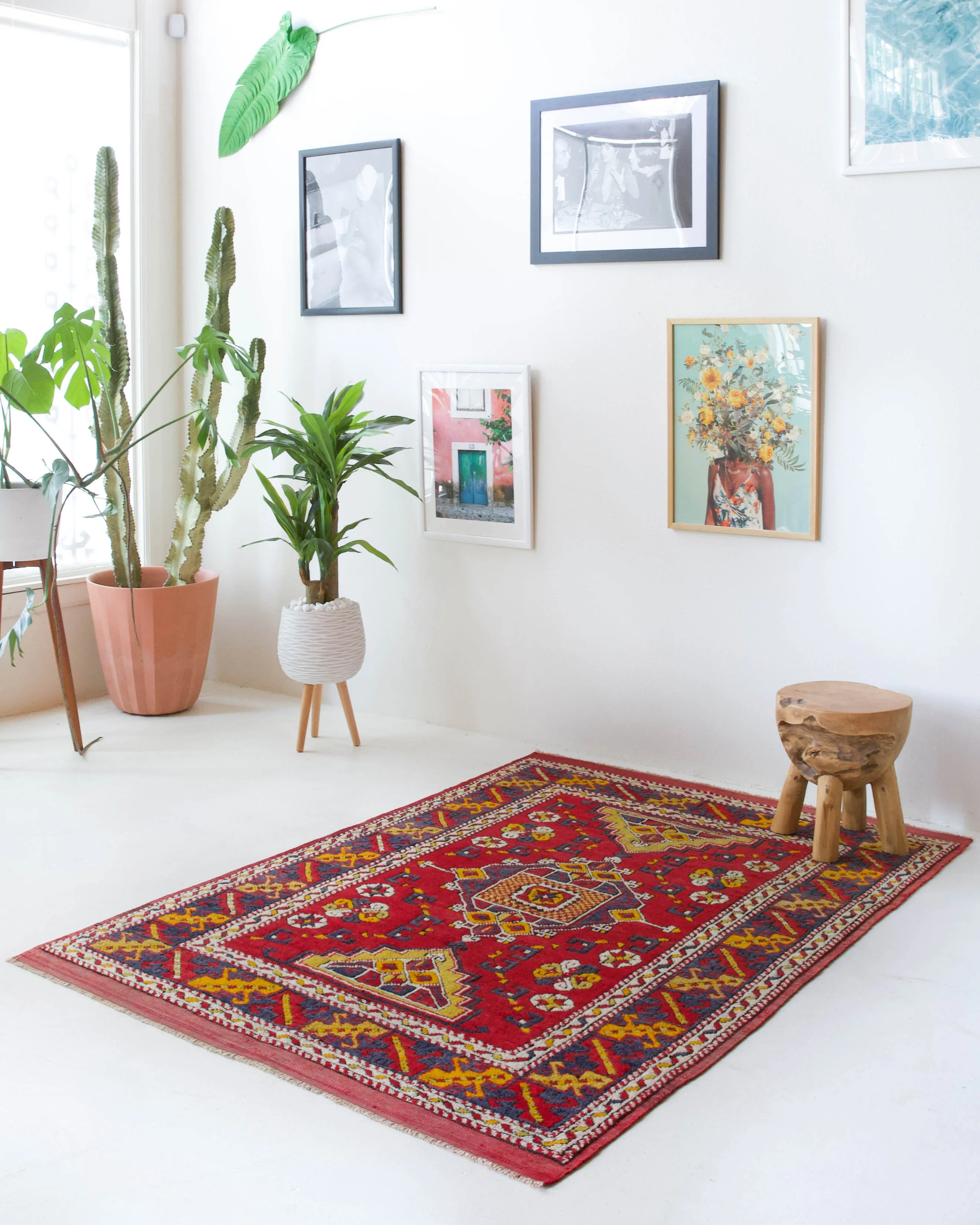 Vintage Canakkale Rug 4'9"x6'10"