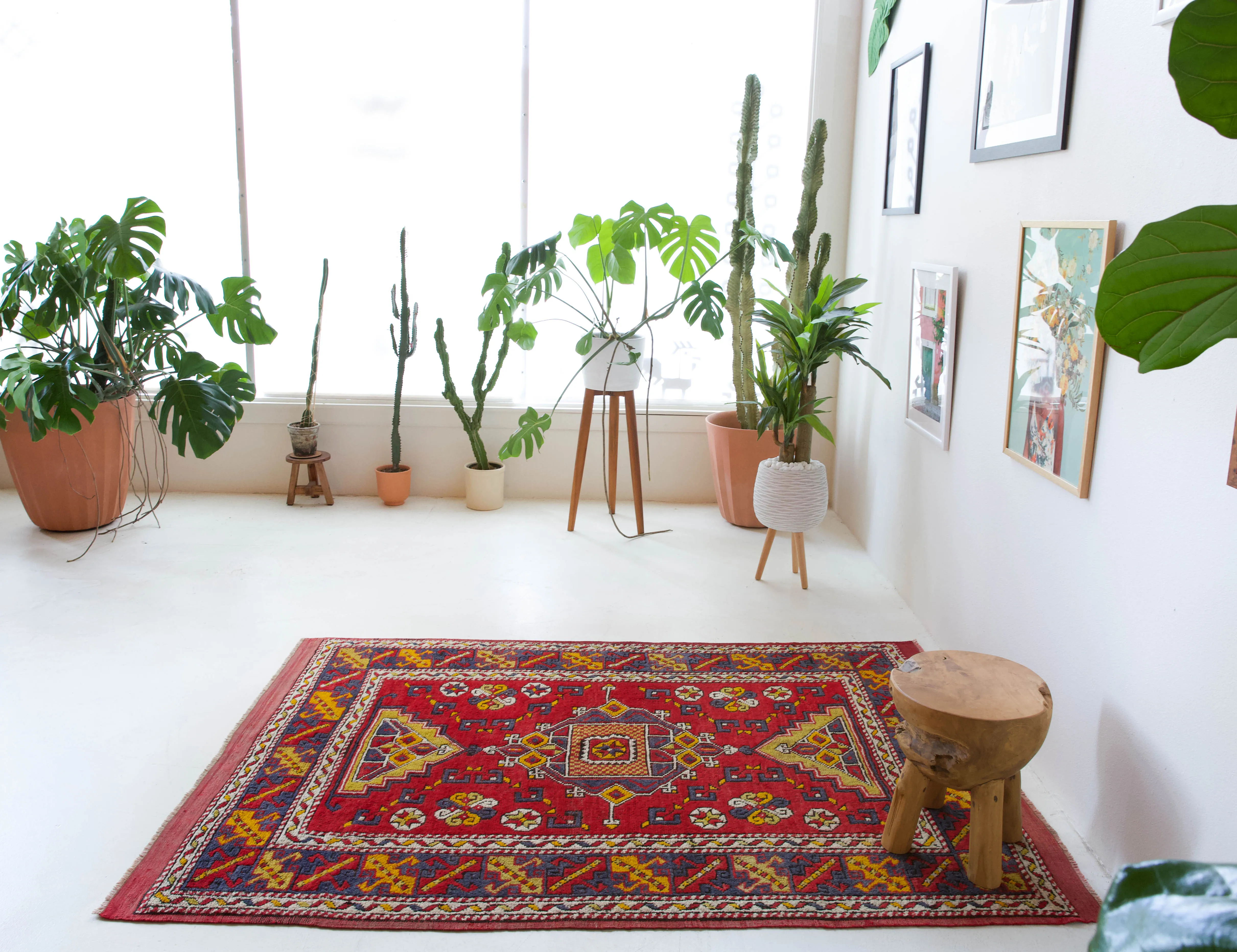Vintage Canakkale Rug 4'9"x6'10"