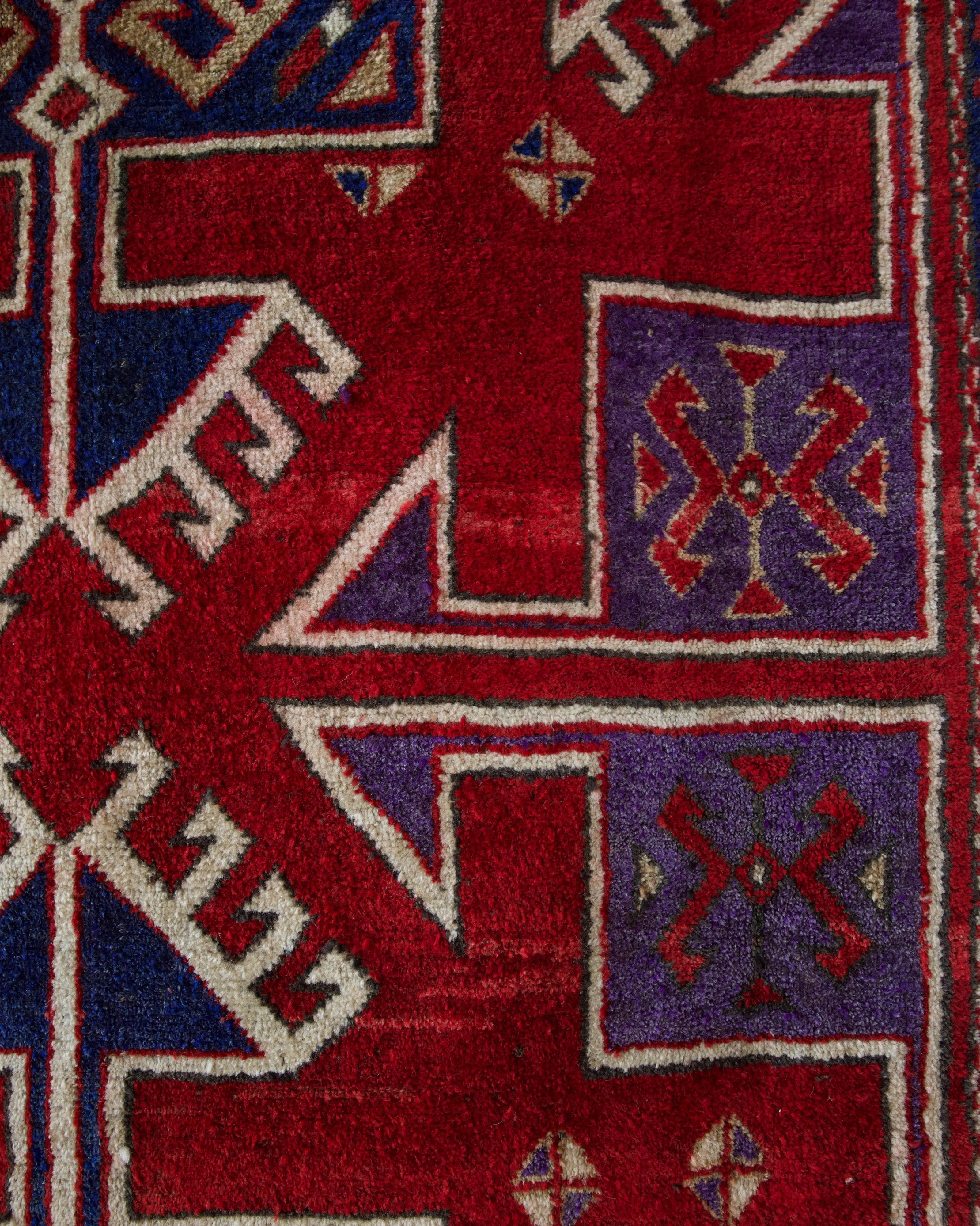 Vintage Canakkale Rug 5'8"x9'