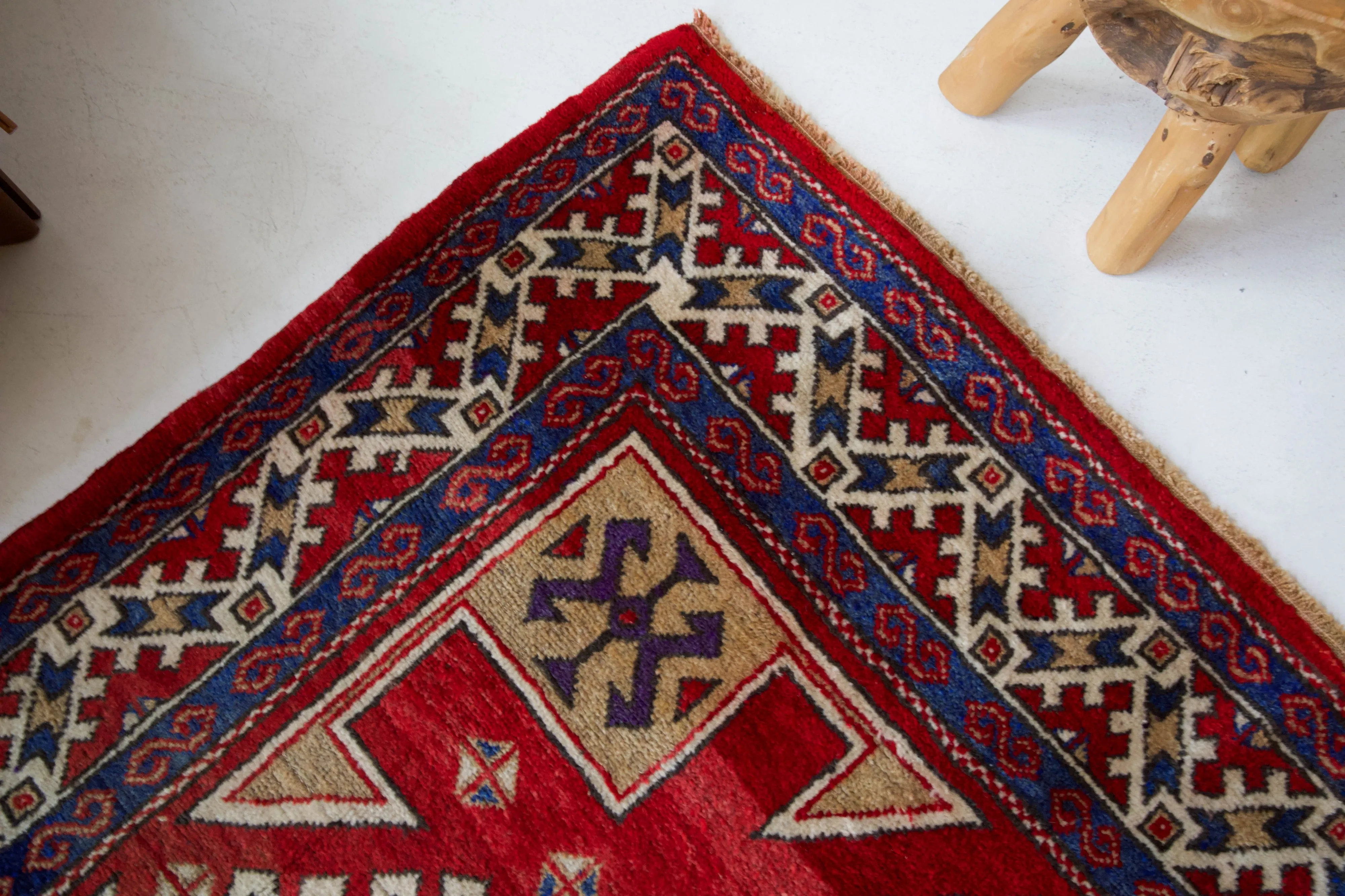 Vintage Canakkale Rug 5'8"x9'