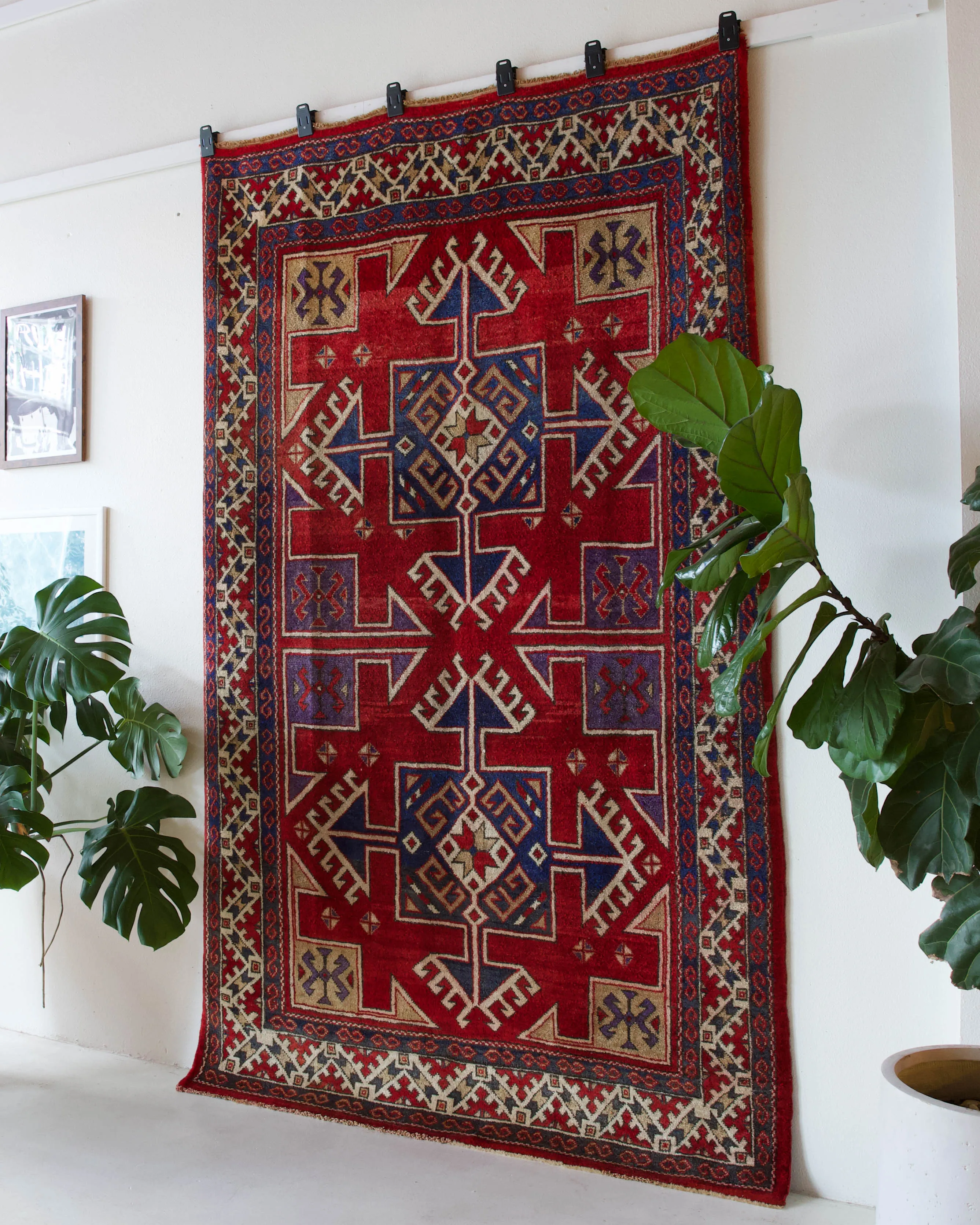 Vintage Canakkale Rug 5'8"x9'