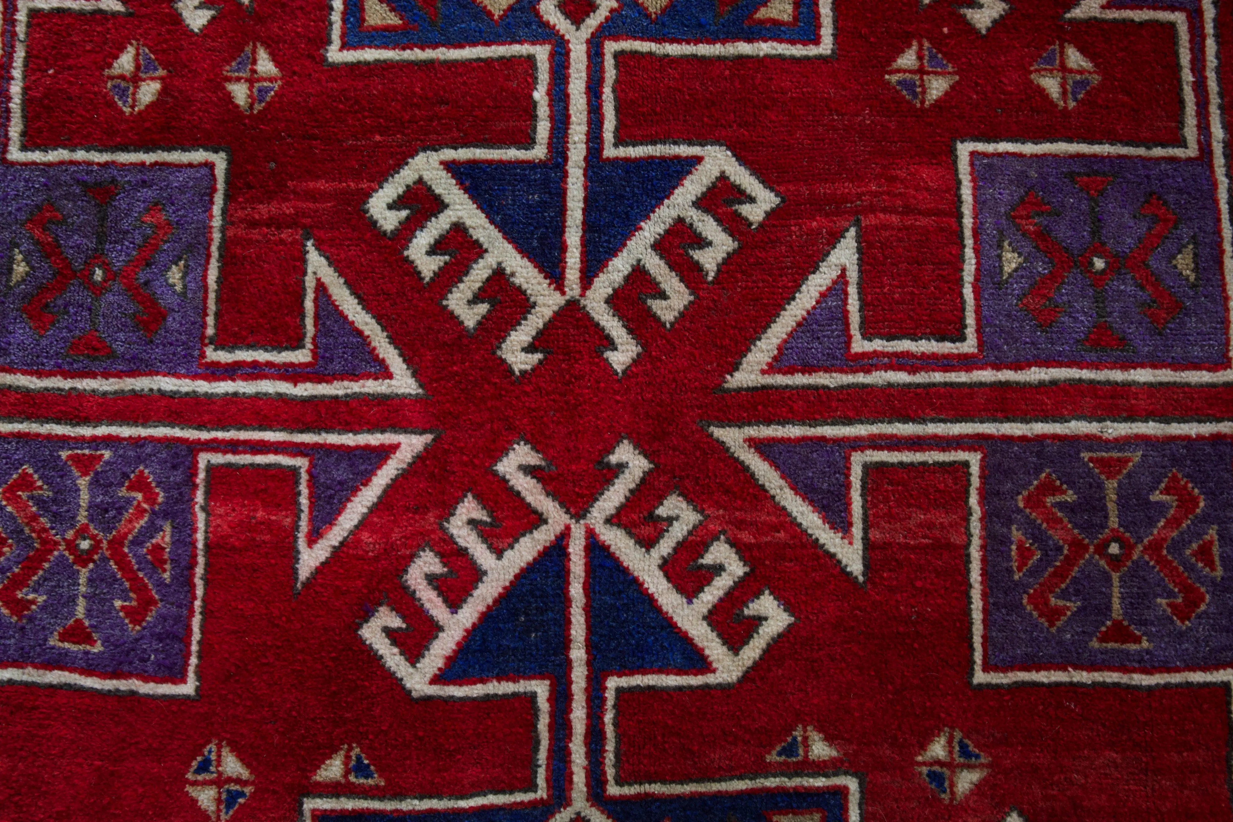 Vintage Canakkale Rug 5'8"x9'