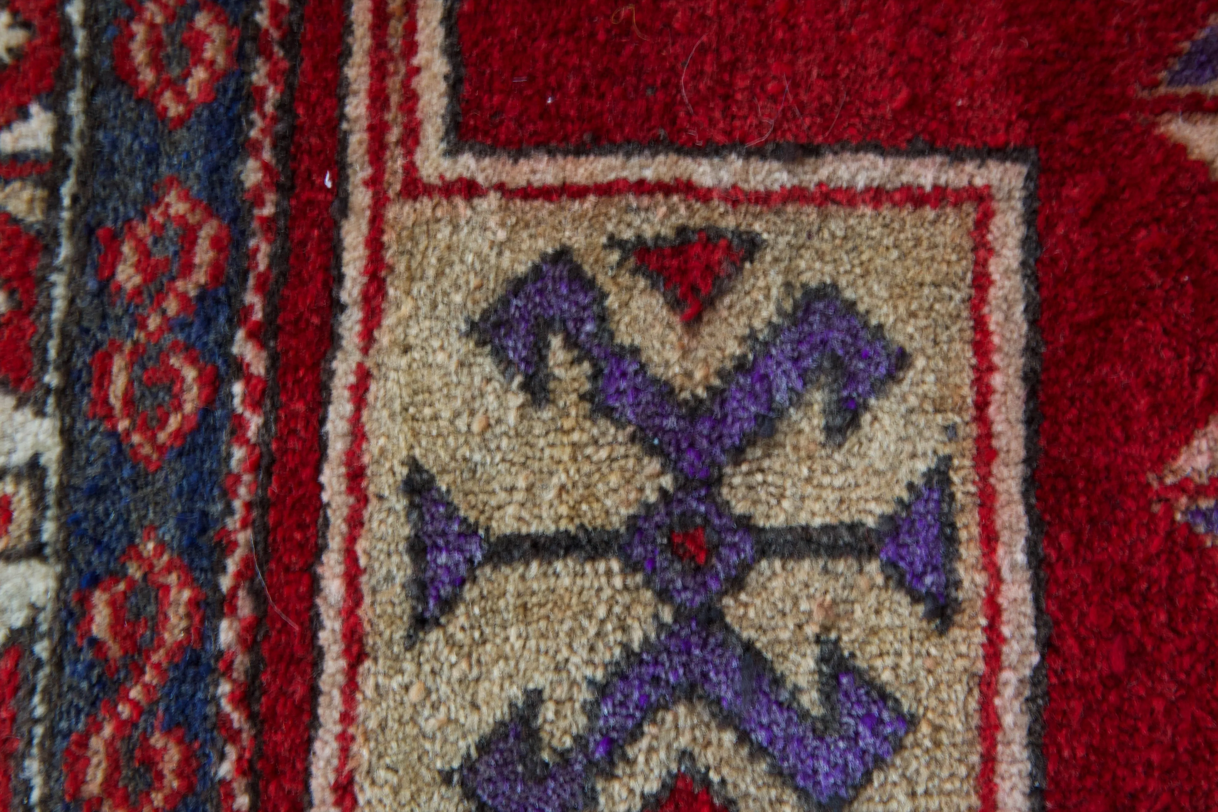 Vintage Canakkale Rug 5'8"x9'