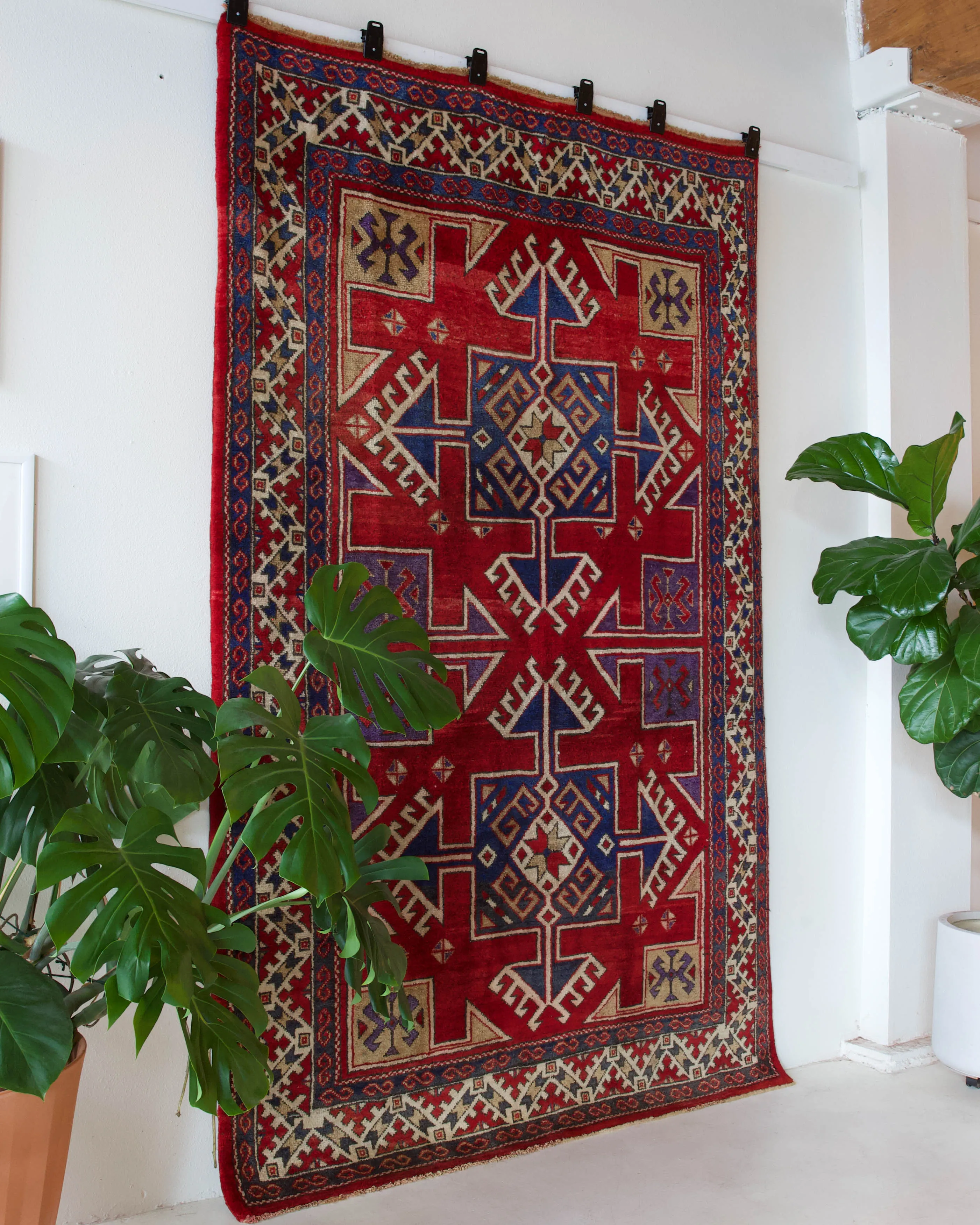 Vintage Canakkale Rug 5'8"x9'