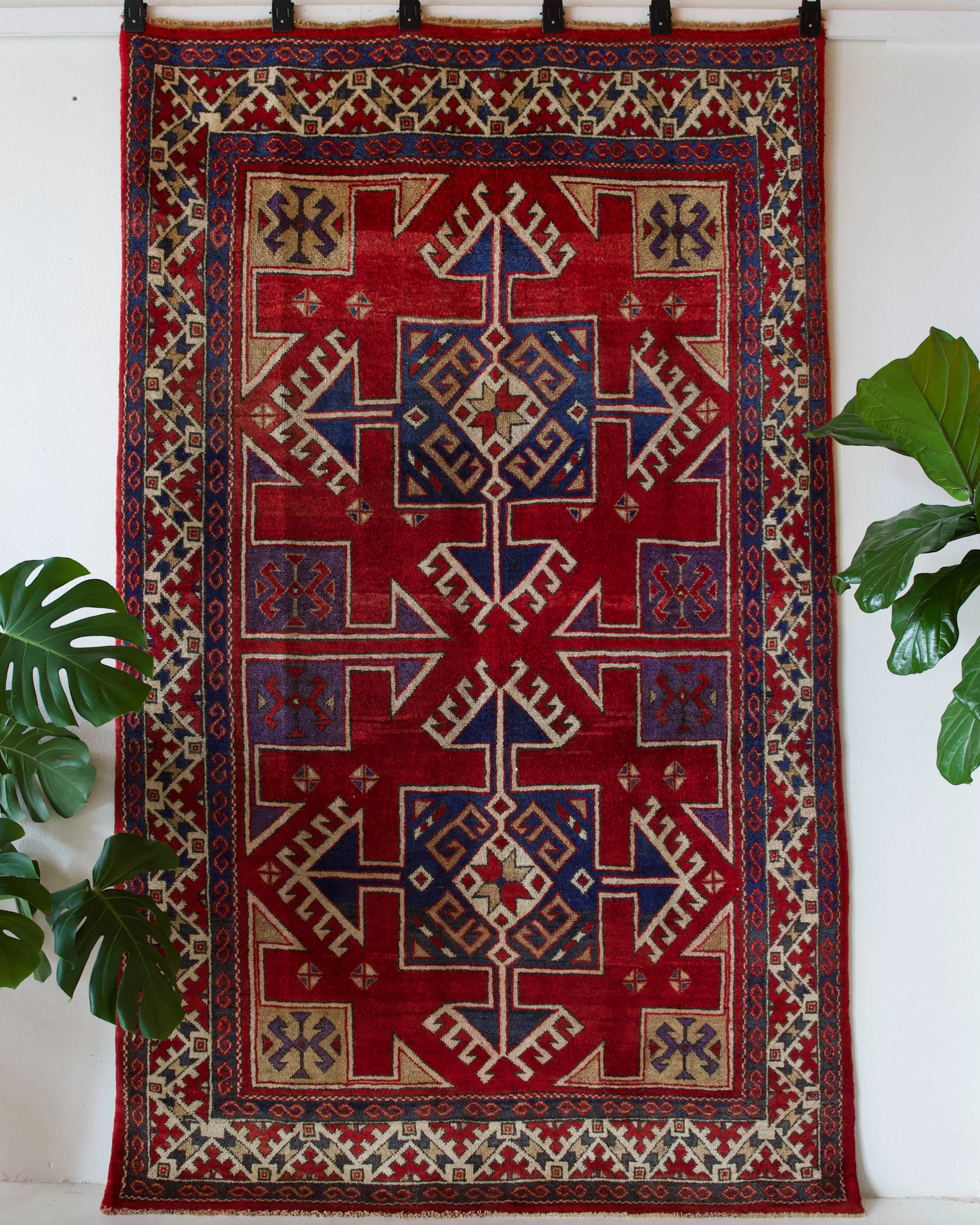Vintage Canakkale Rug 5'8"x9'