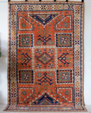 Vintage Canakkale Rug 6'5"x10'