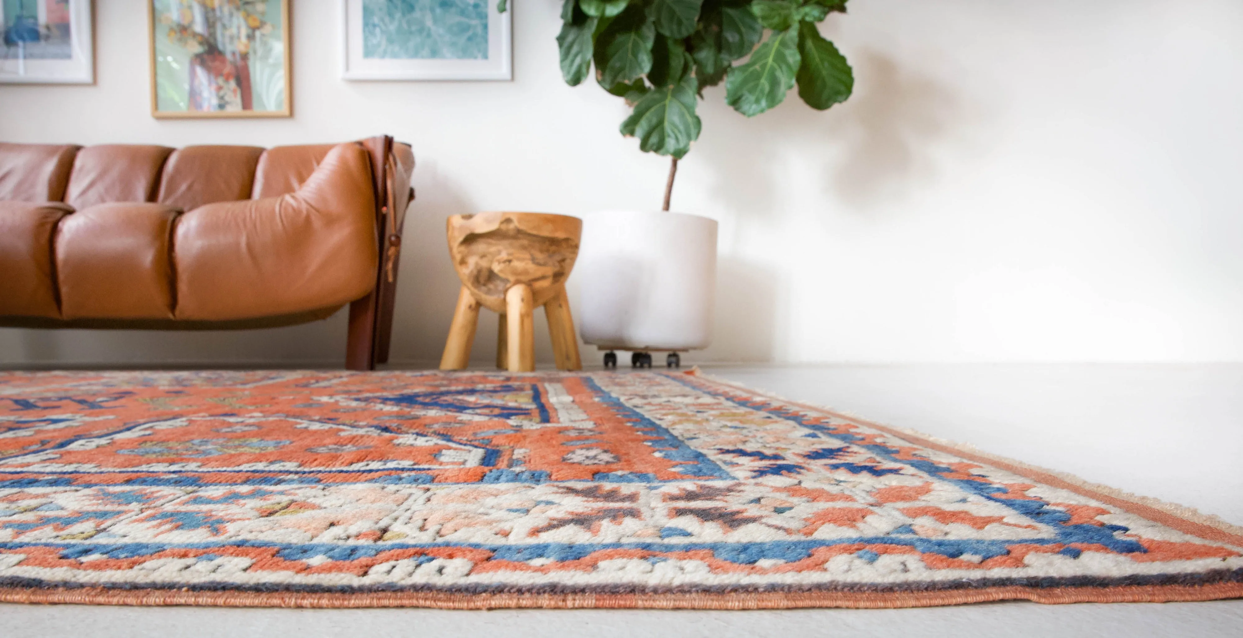 Vintage Canakkale Rug 6'5"x10'