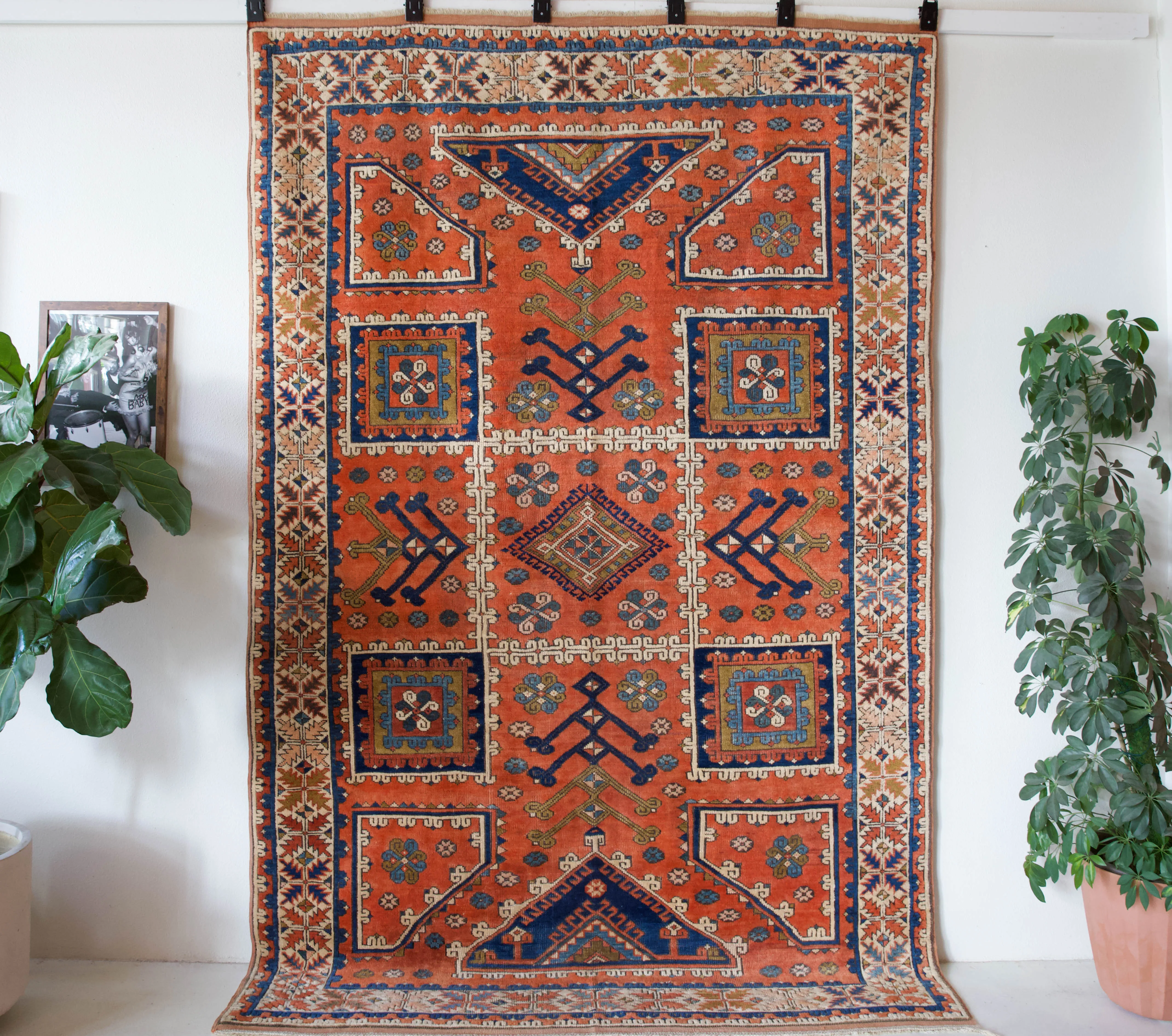 Vintage Canakkale Rug 6'5"x10'