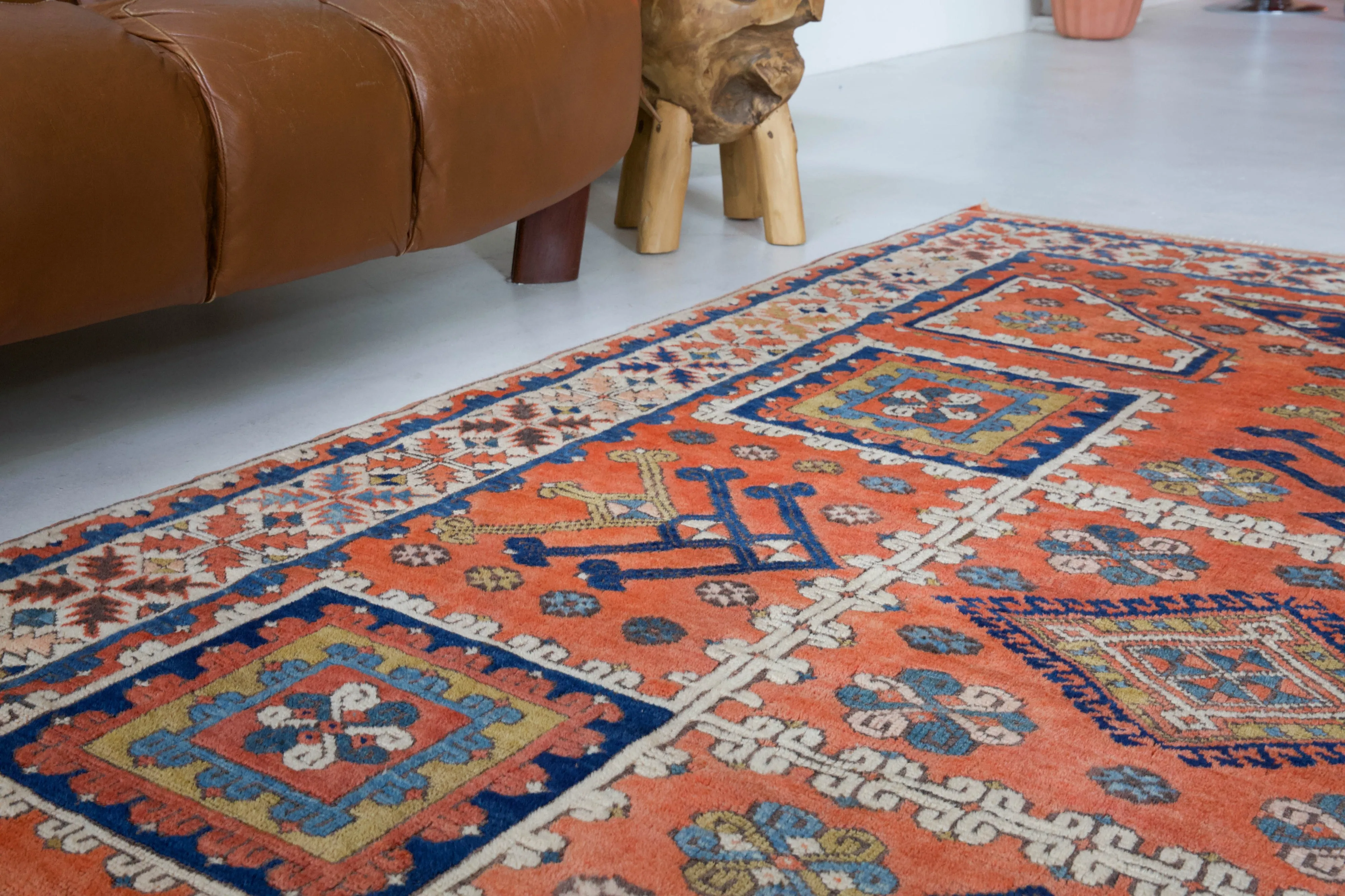 Vintage Canakkale Rug 6'5"x10'