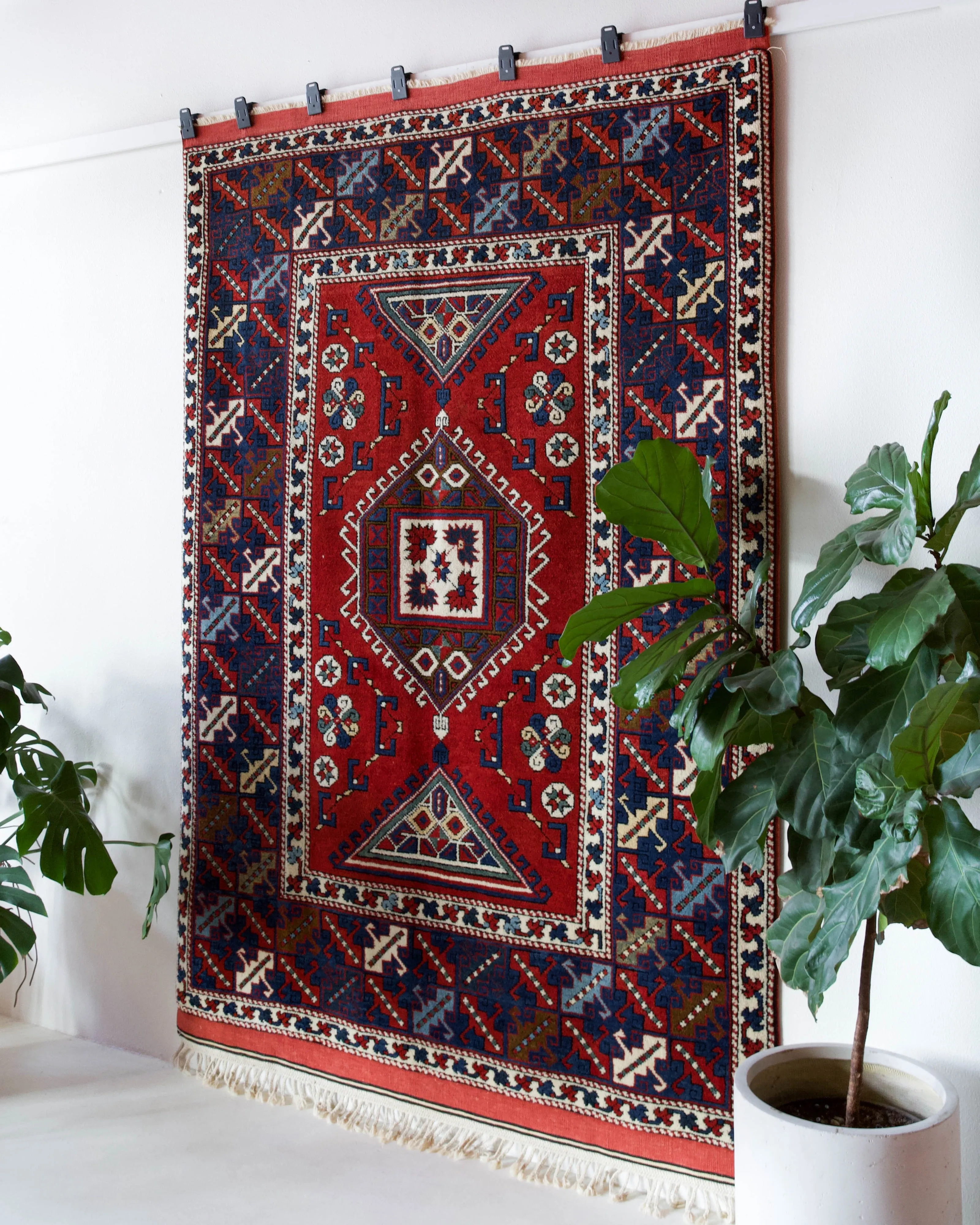 Vintage Canakkale Rug 6'x9'