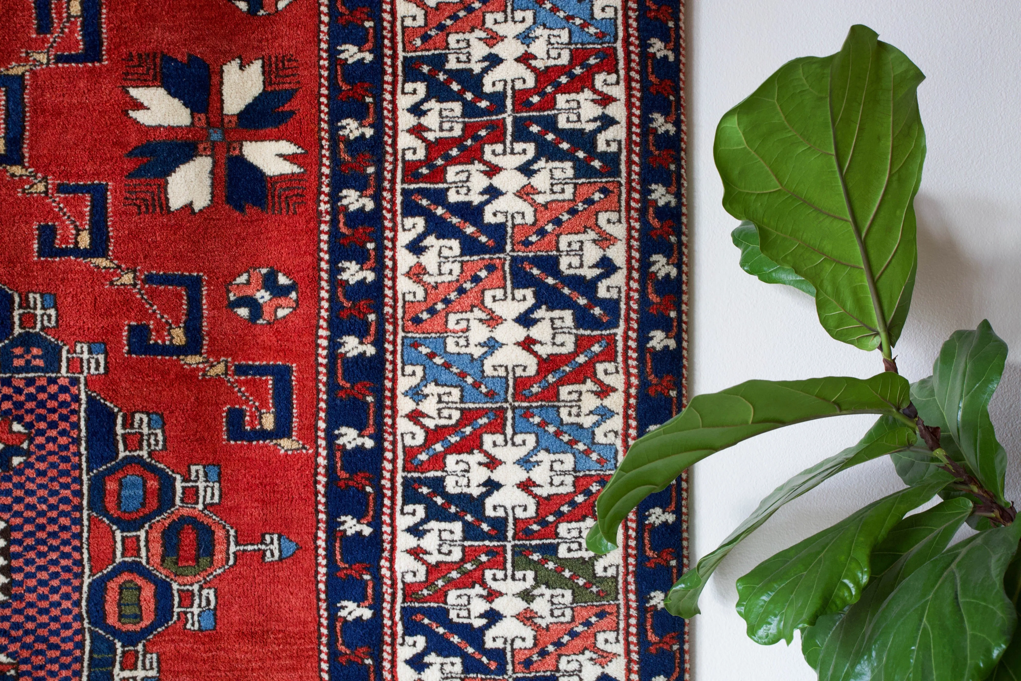 Vintage Canakkale Rug 7'x9'10"