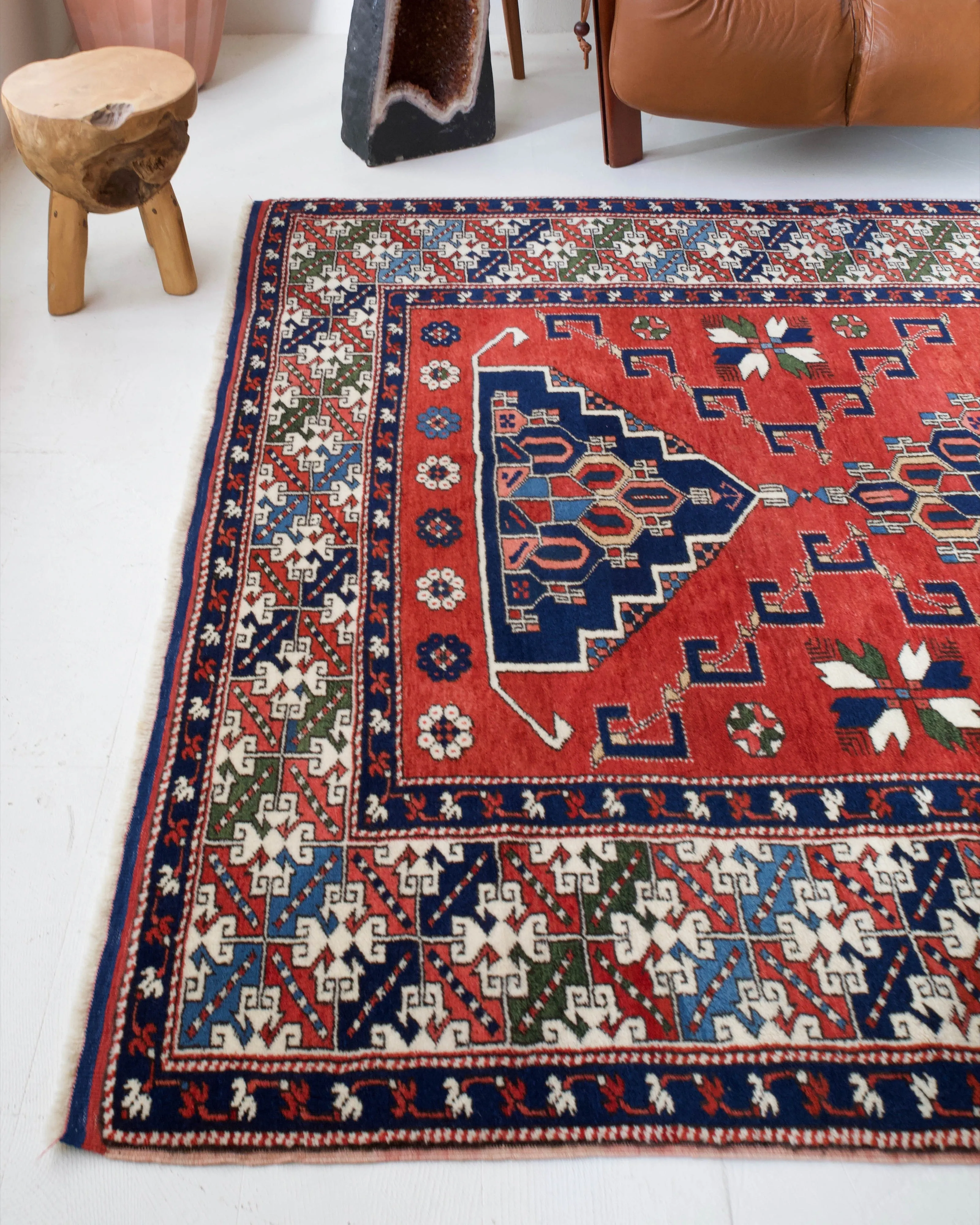 Vintage Canakkale Rug 7'x9'10"