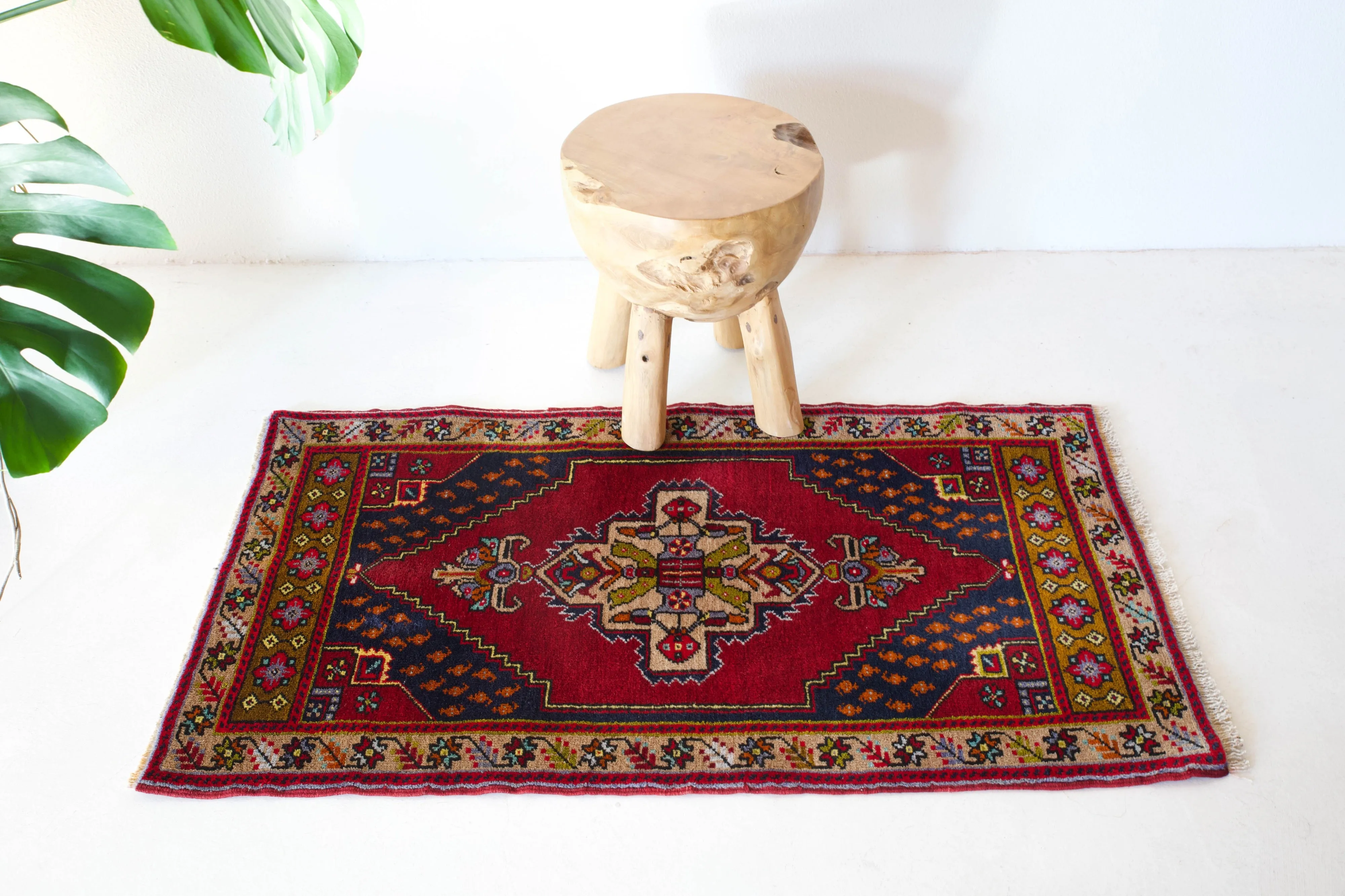 Vintage central Anatolian Rug 2'3"x4'2"