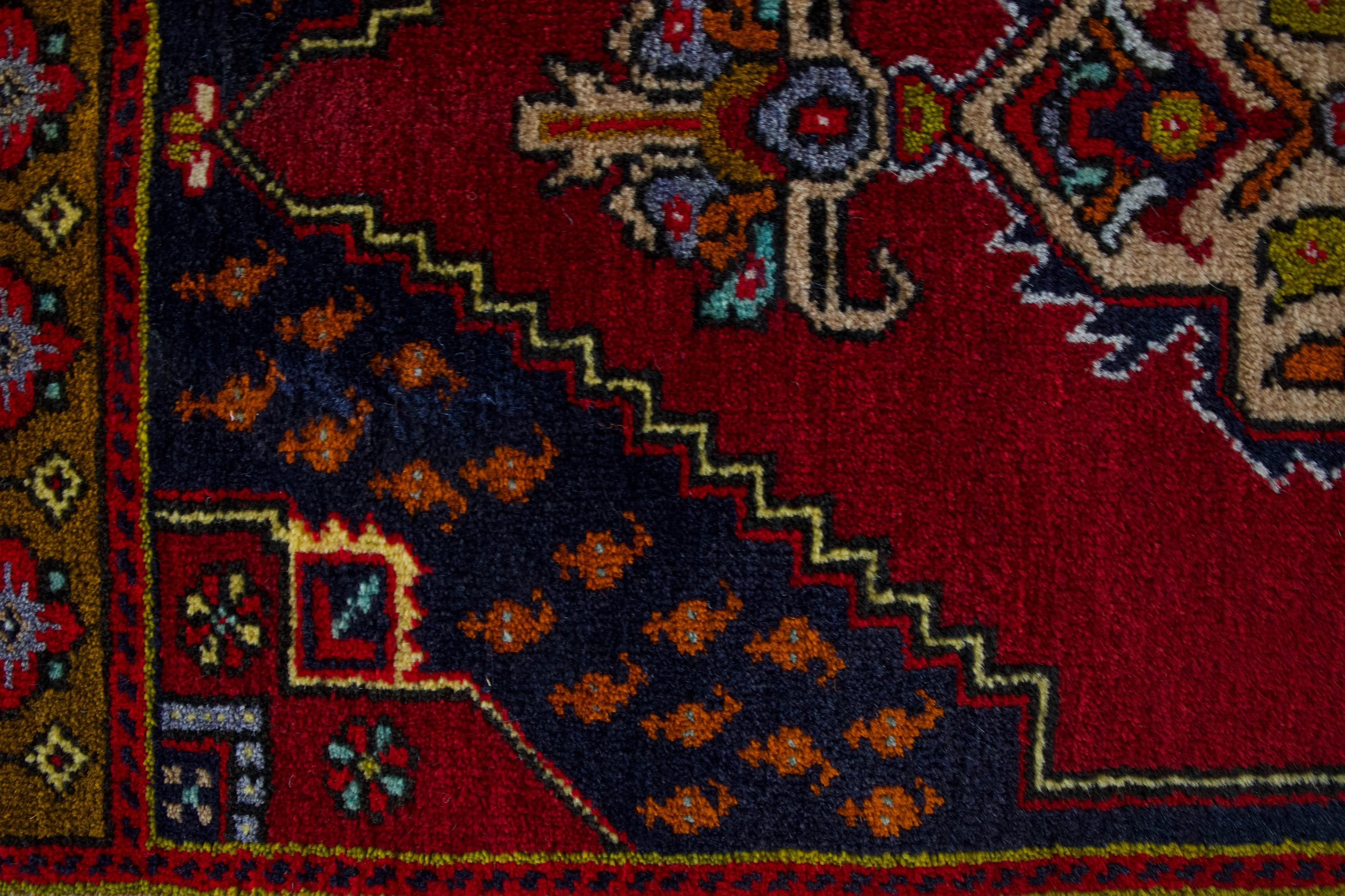 Vintage central Anatolian Rug 2'3"x4'2"