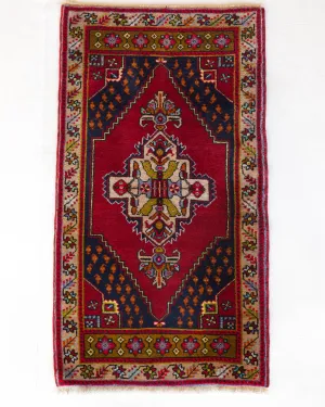 Vintage central Anatolian Rug 2'3"x4'2"