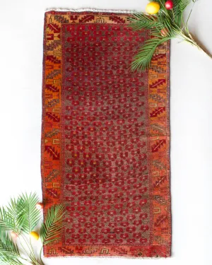 Vintage central Anatolian Rug 2'3"x5'4"