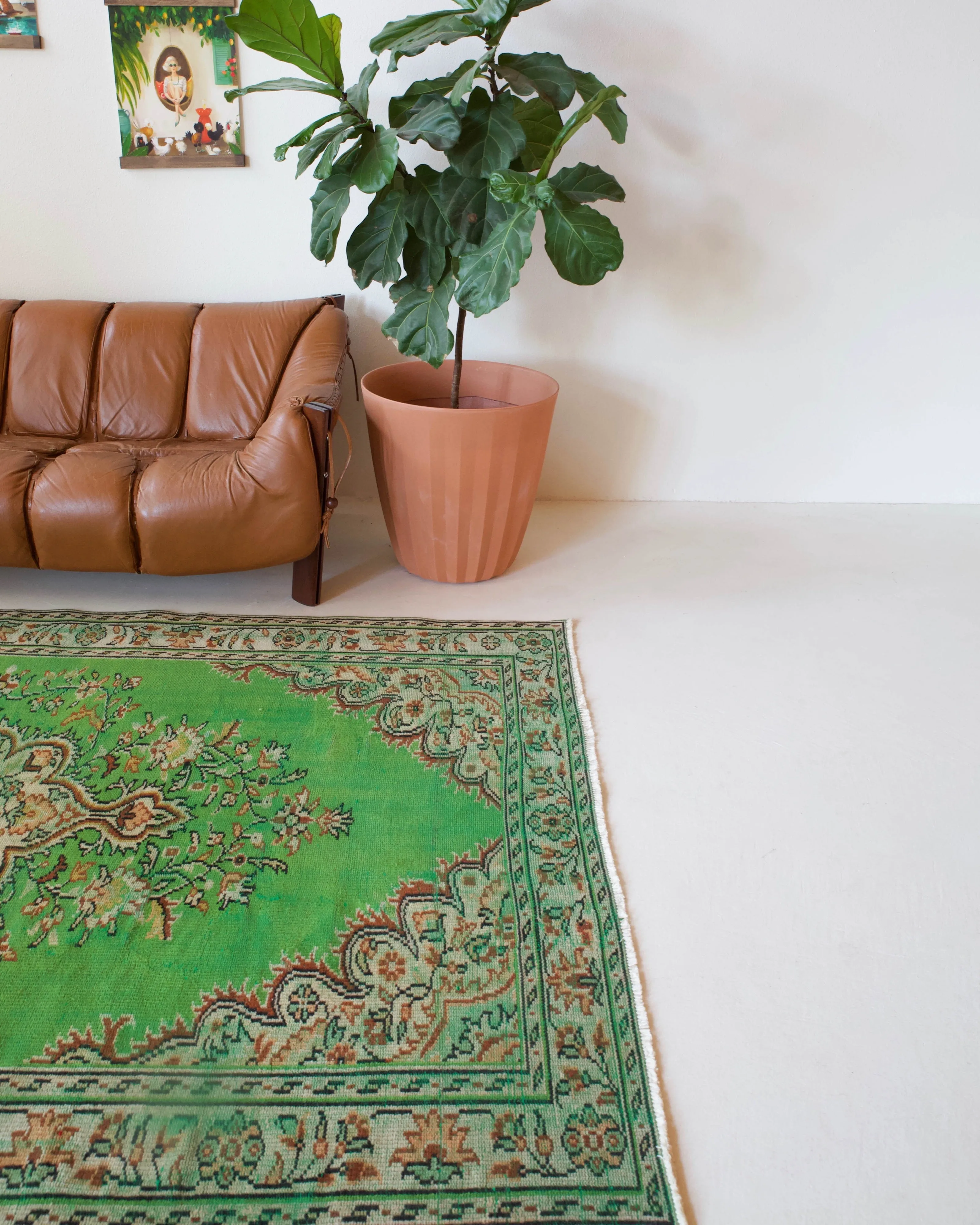 Vintage Isparta Rug 6'x9'10"