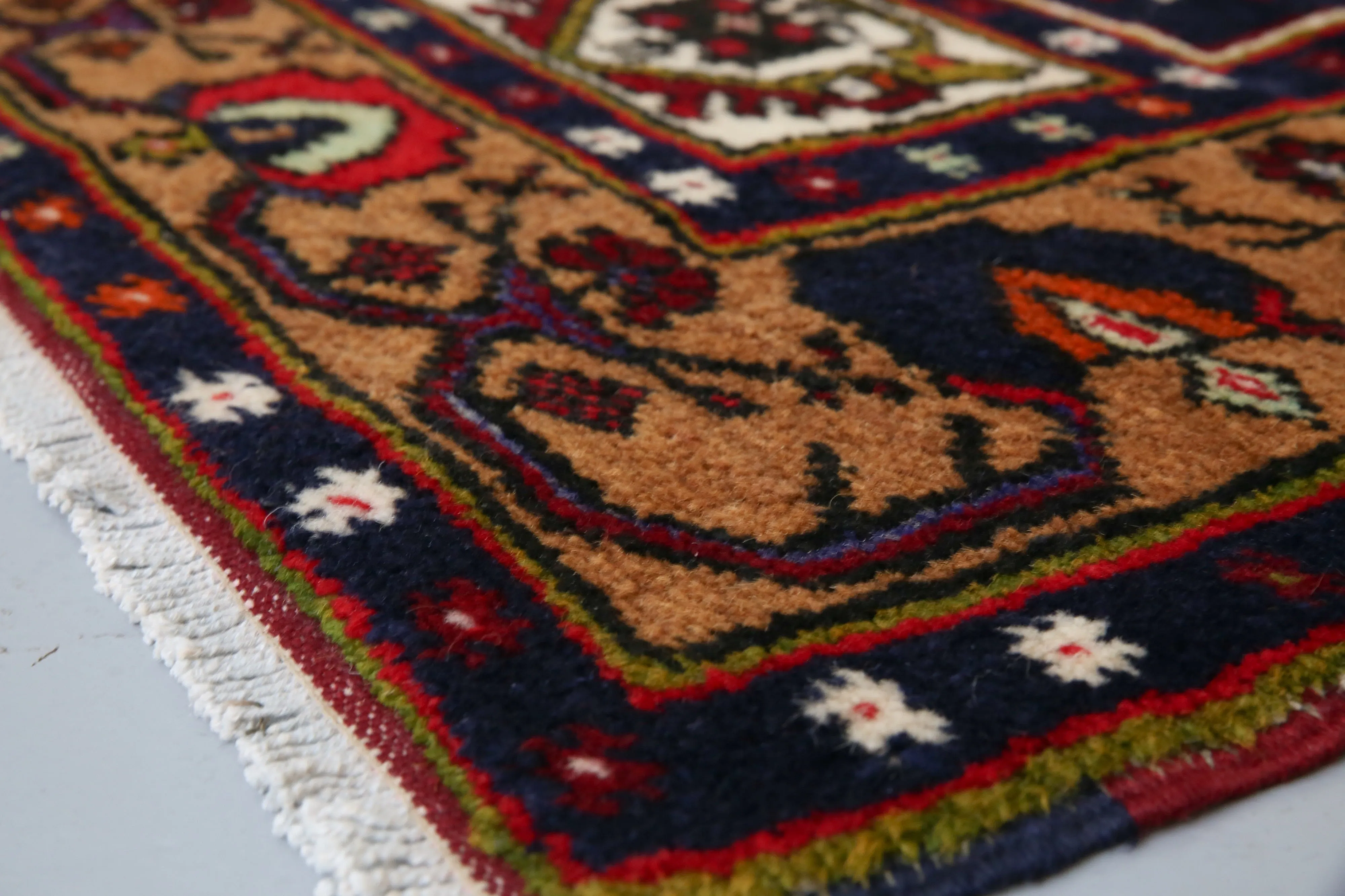 Vintage Kayseri Yahyali Runner 3.3ftx9.8ft