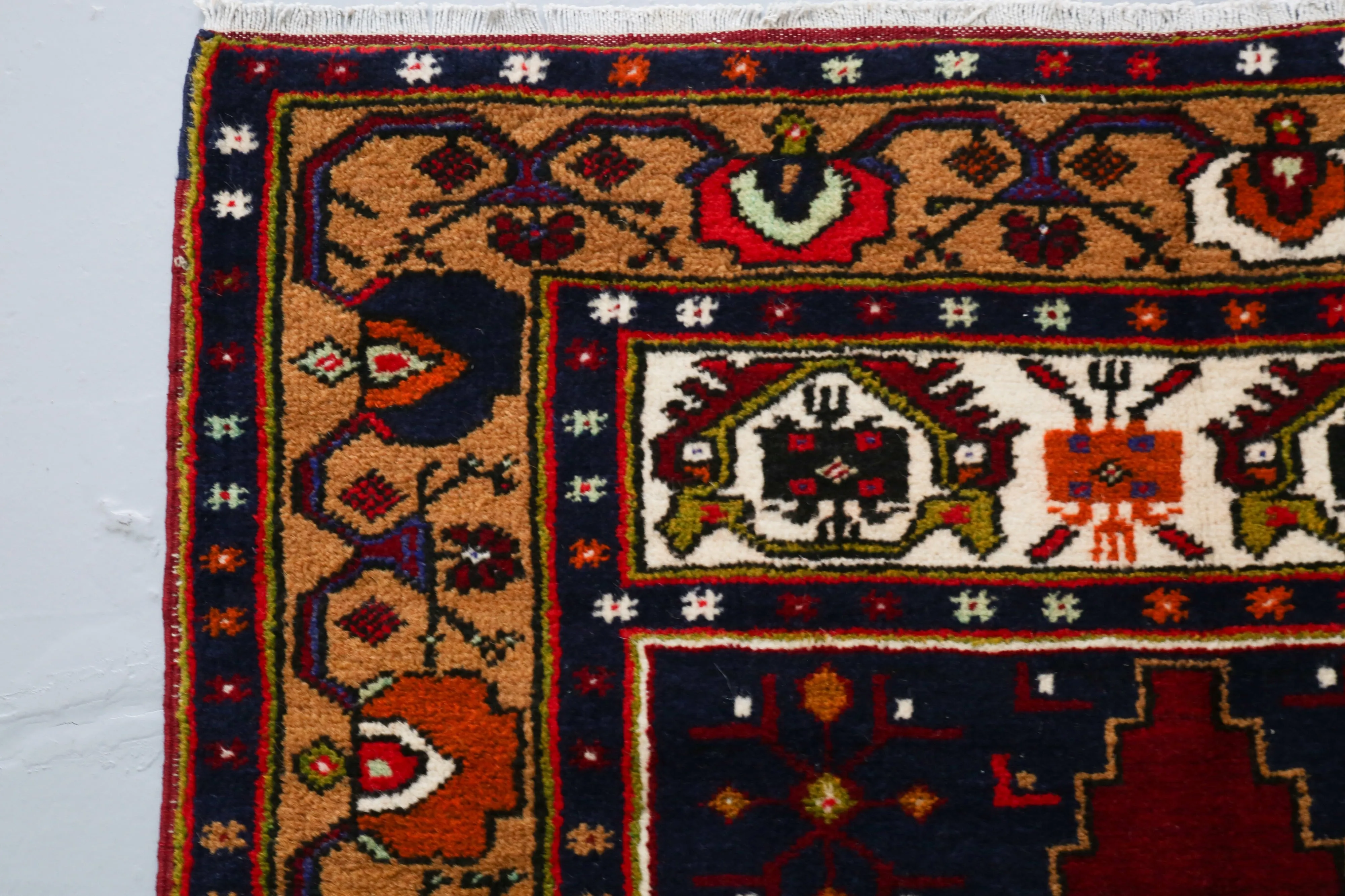 Vintage Kayseri Yahyali Runner 3.3ftx9.8ft