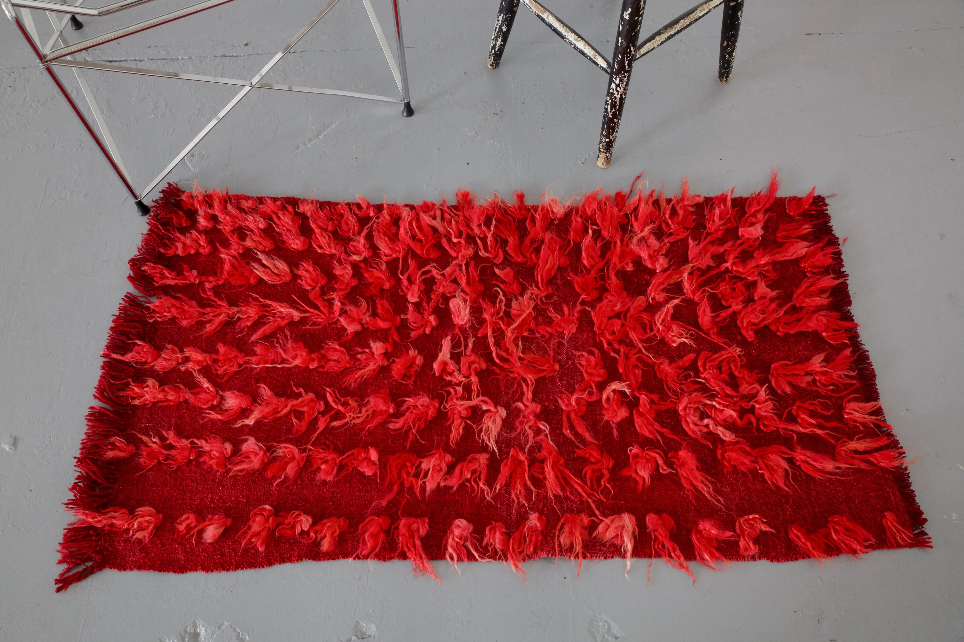 Vintage Mini Tulu Rug