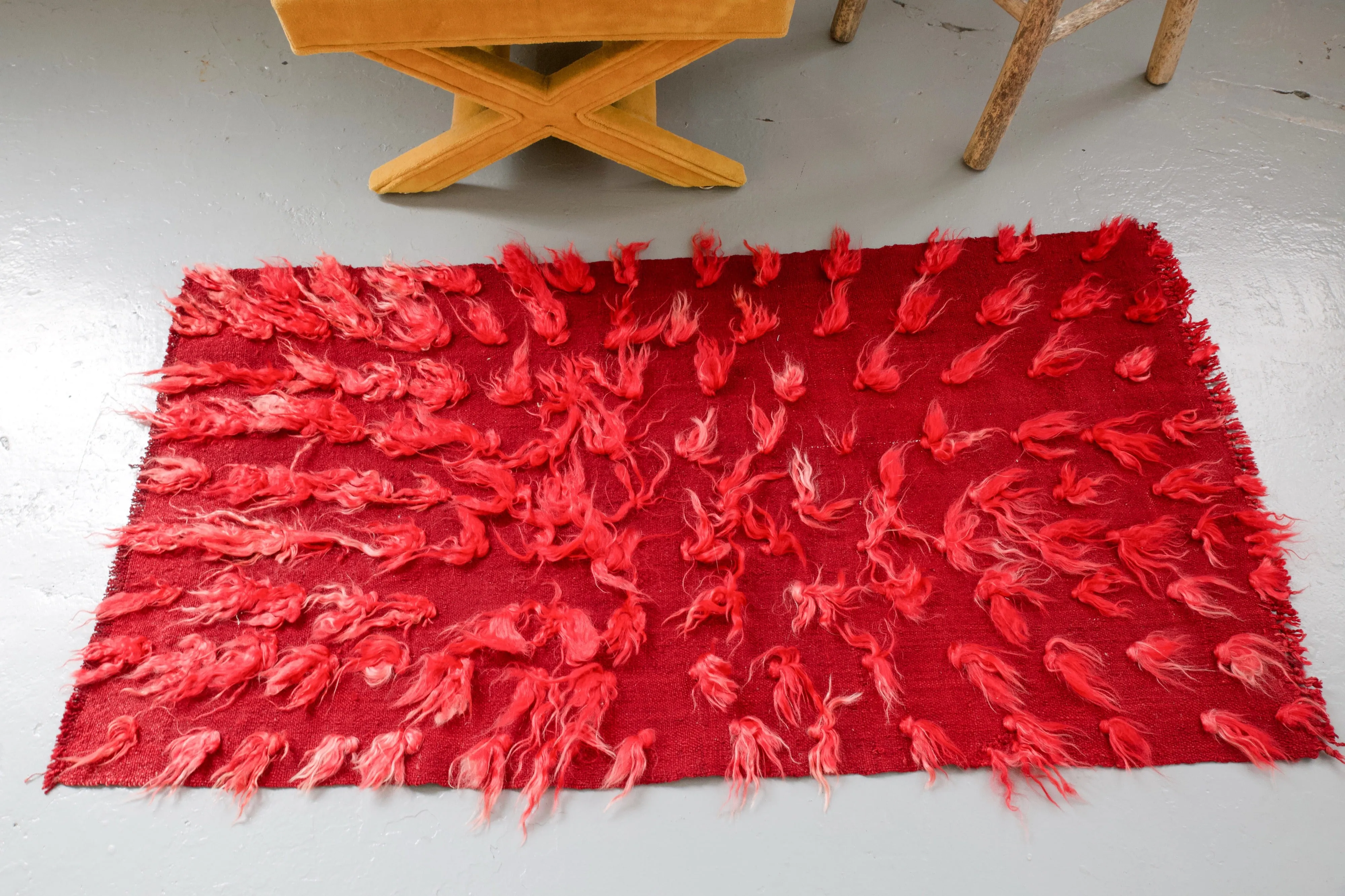 Vintage Mini Tulu Rug