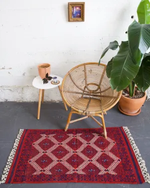 Vintage Mini Turkish Kilim Rug