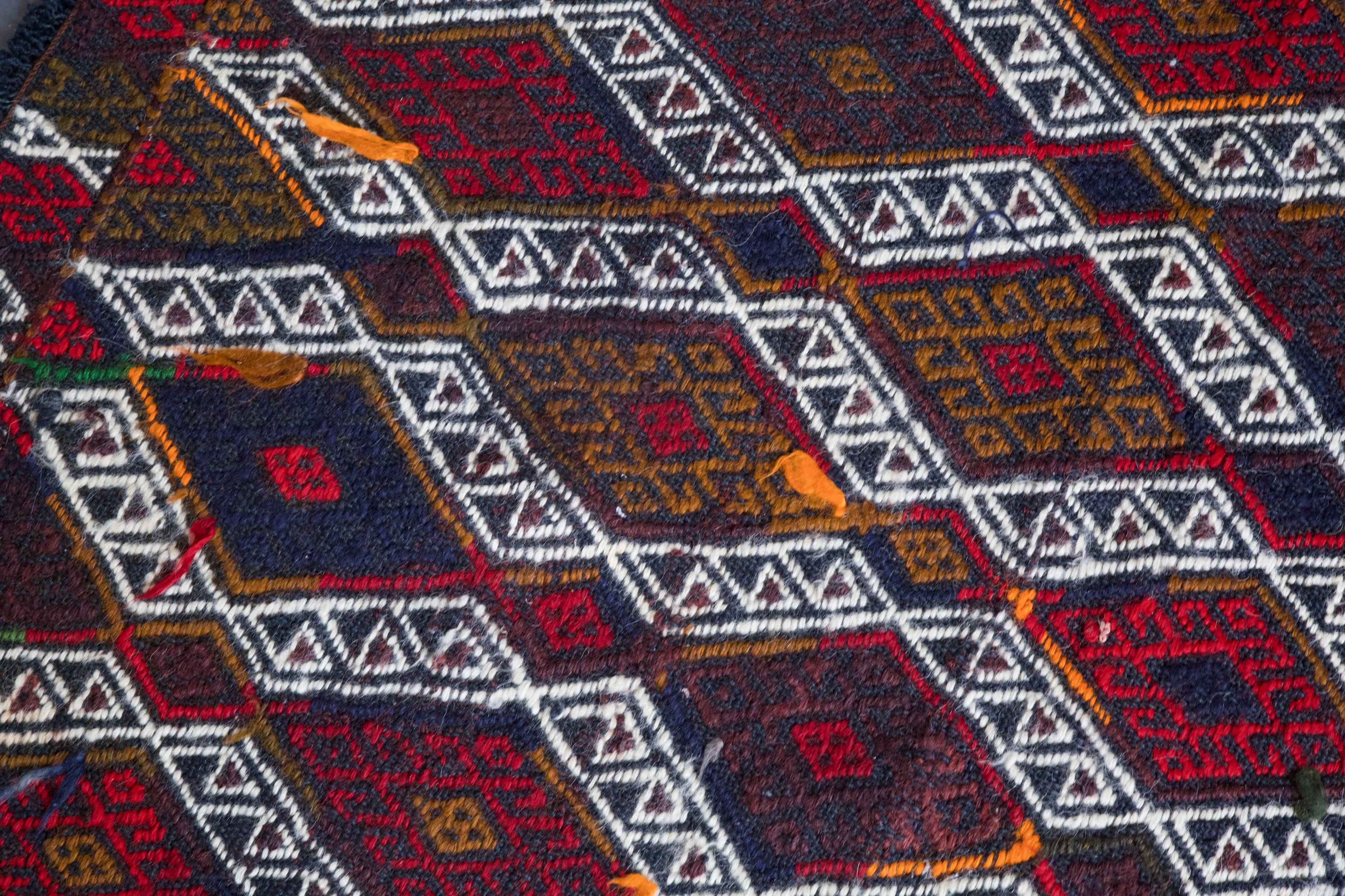 Vintage Mini Turkish Kilim Rug