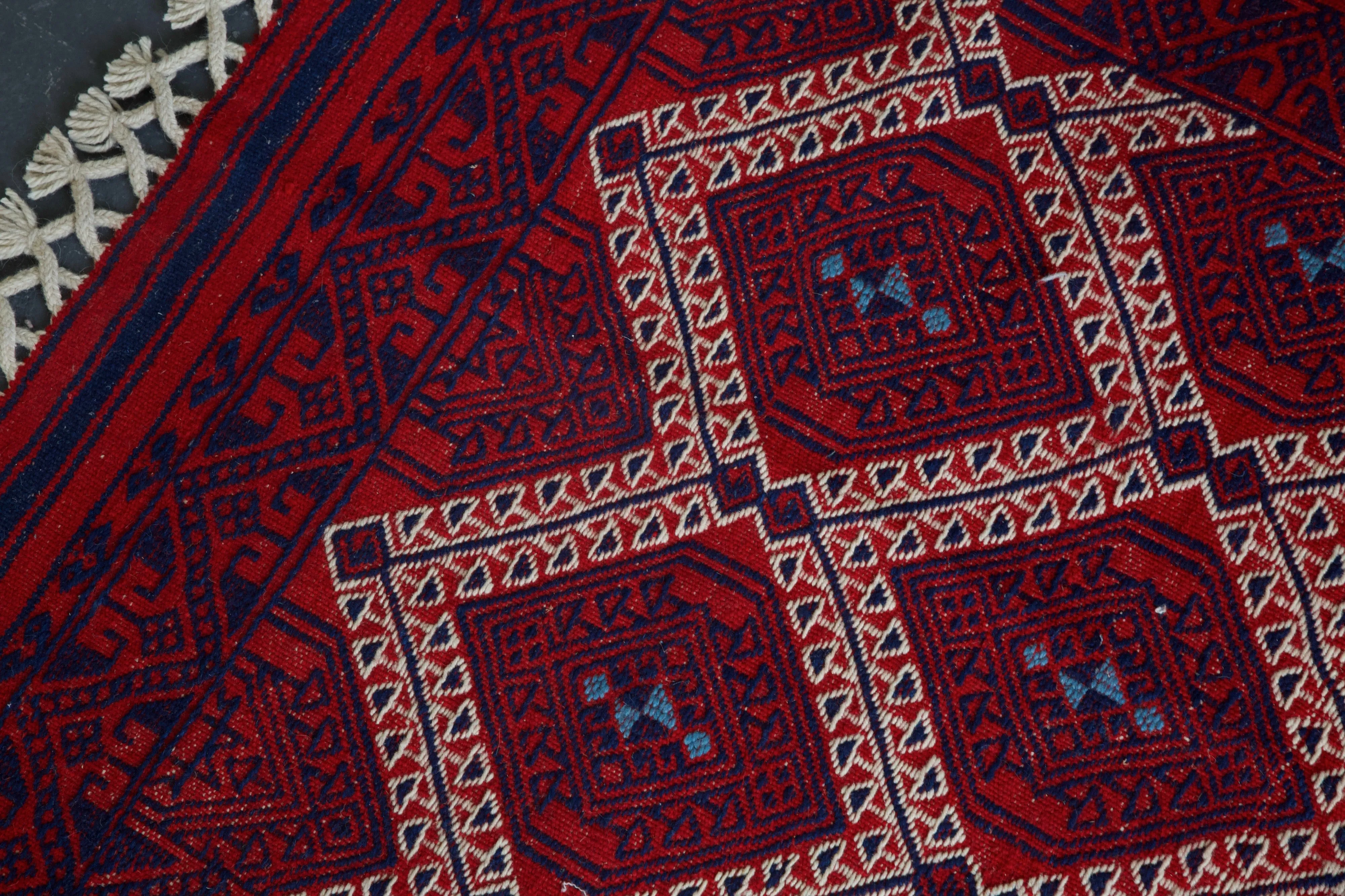 Vintage Mini Turkish Kilim Rug