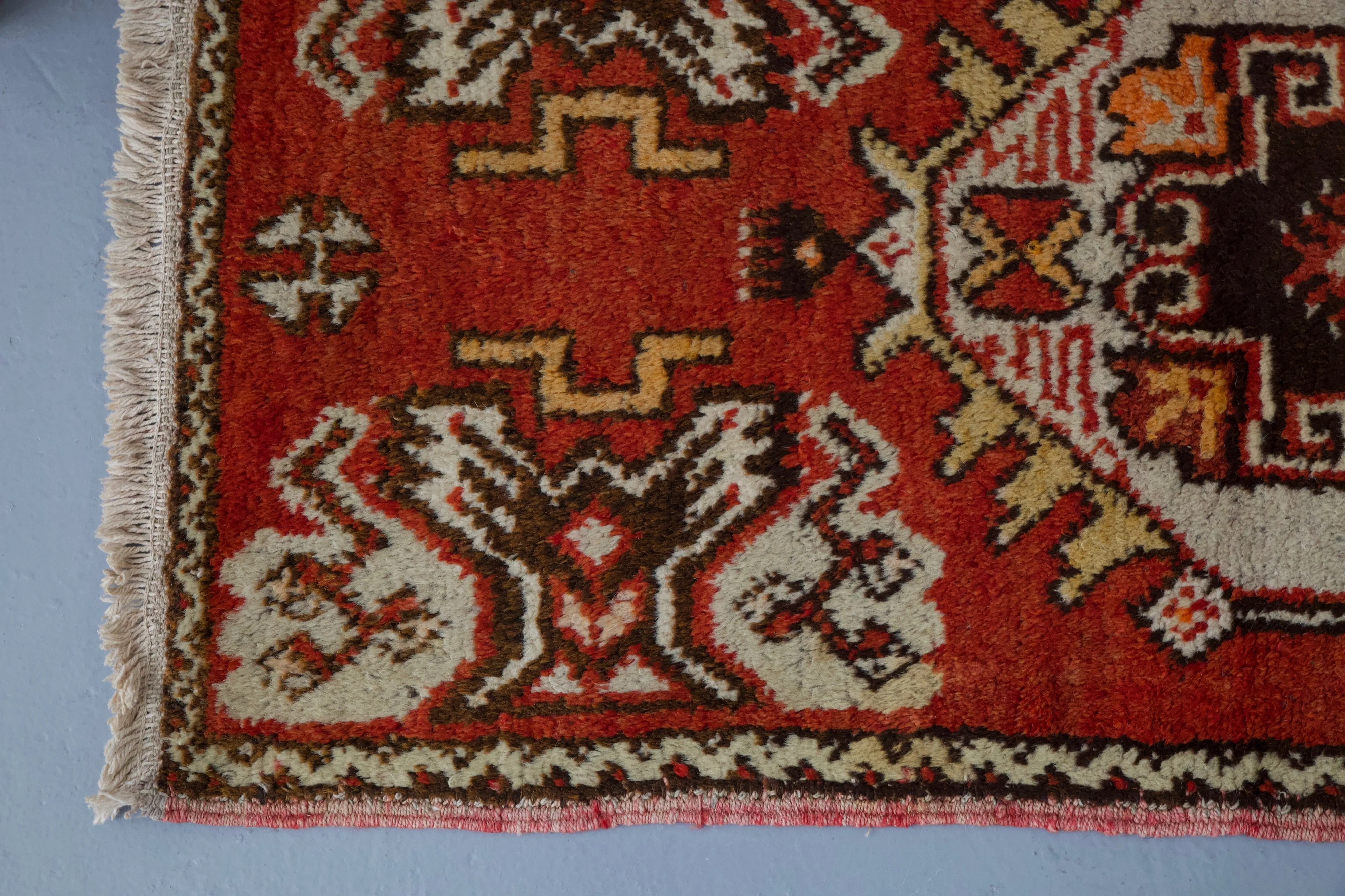 Vintage Mini Turkish Rug